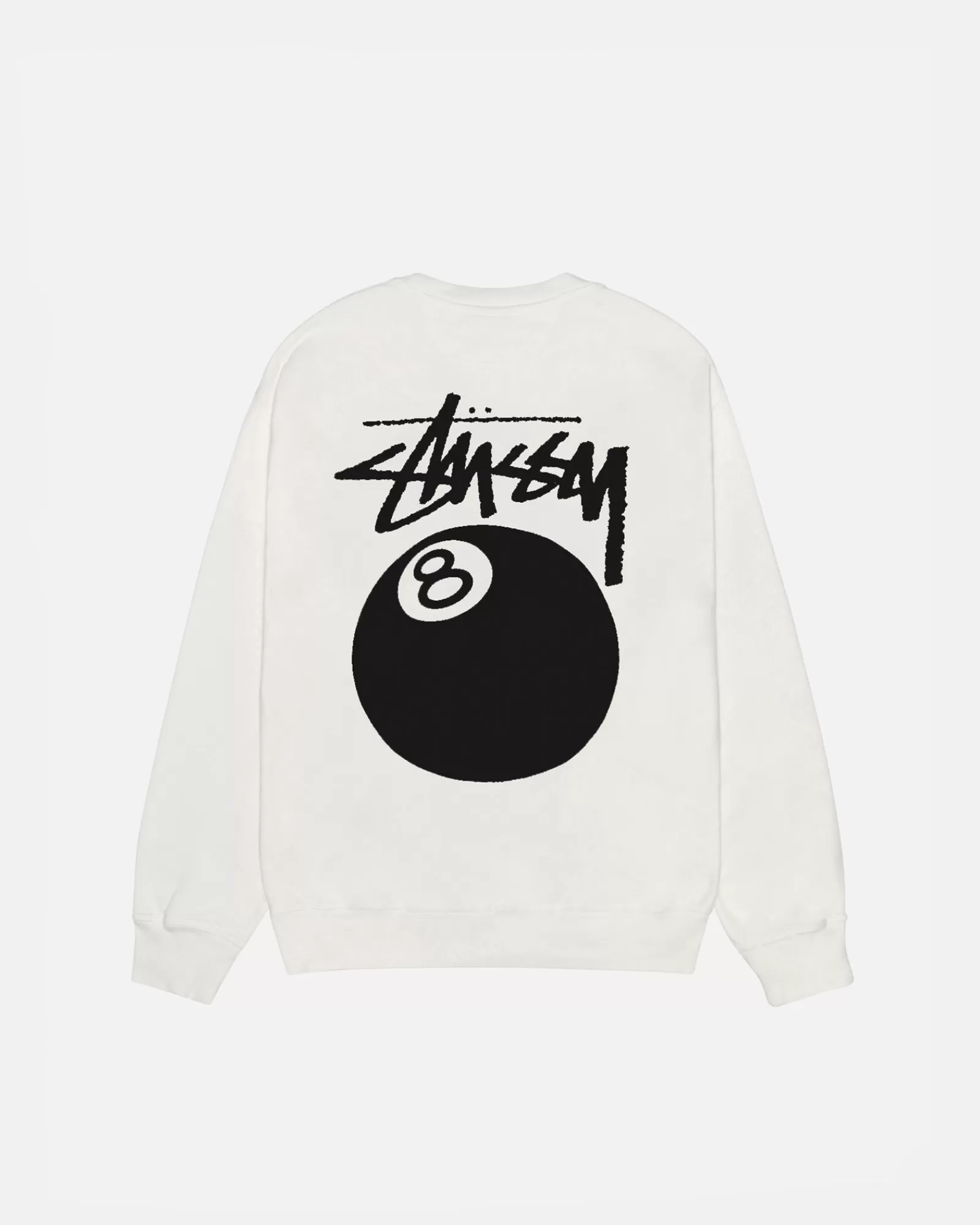 Crews*Stüssy 8 BALL CREW PIGMENT DYED Natural