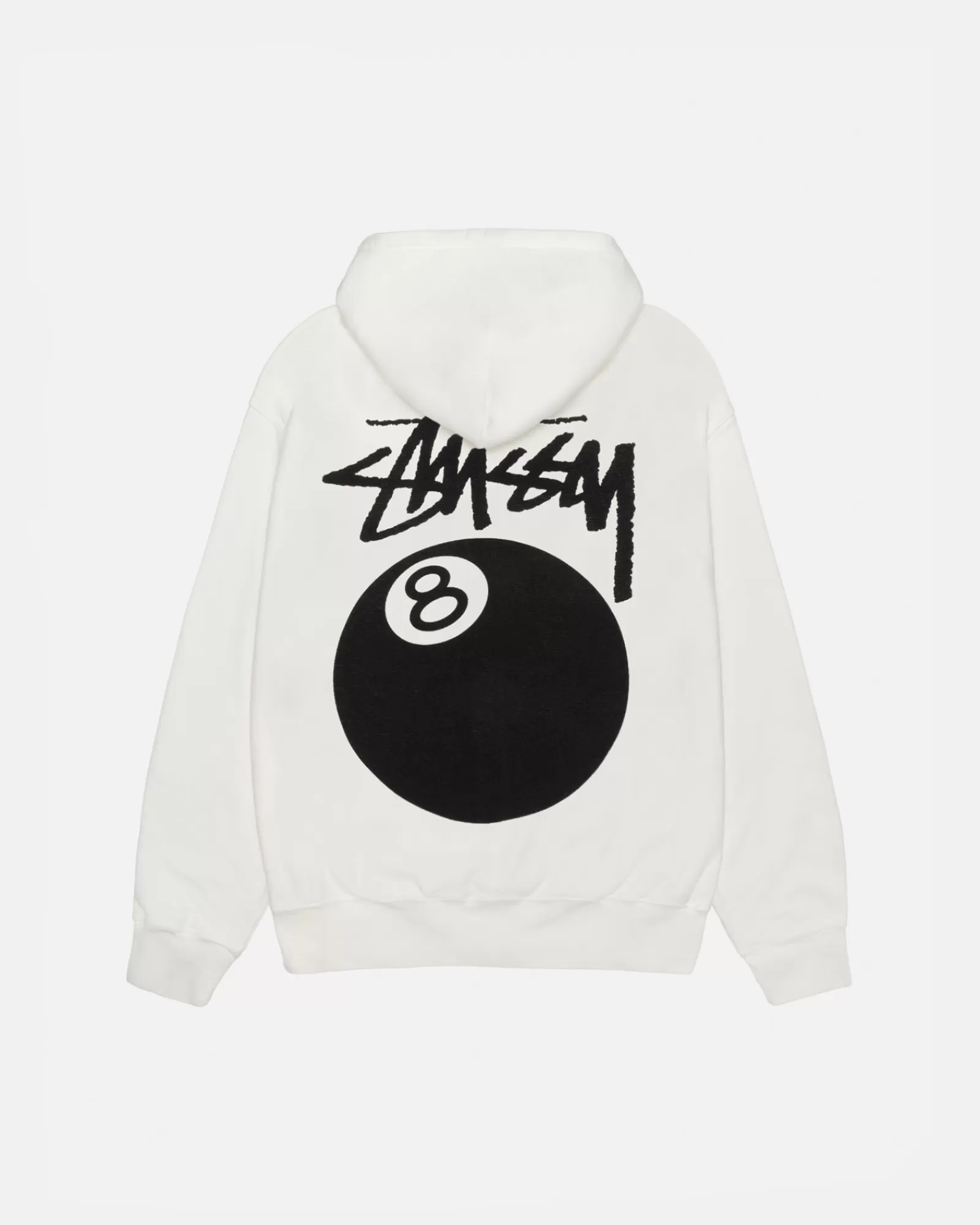 Hoodies*Stüssy 8 BALL HOODIE PIGMENT DYED Natural