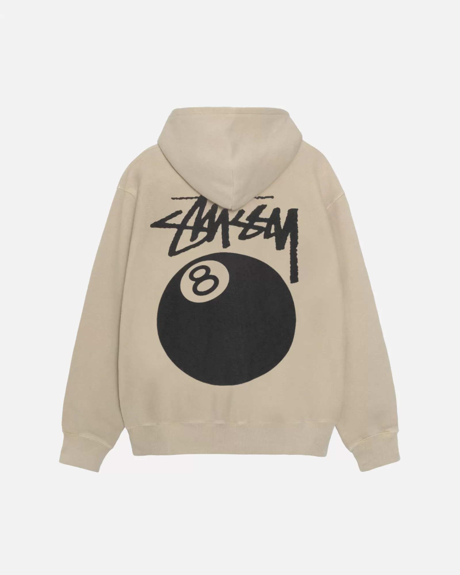 Hoodies*Stüssy 8 BALL HOODIE PIGMENT DYED Khaki