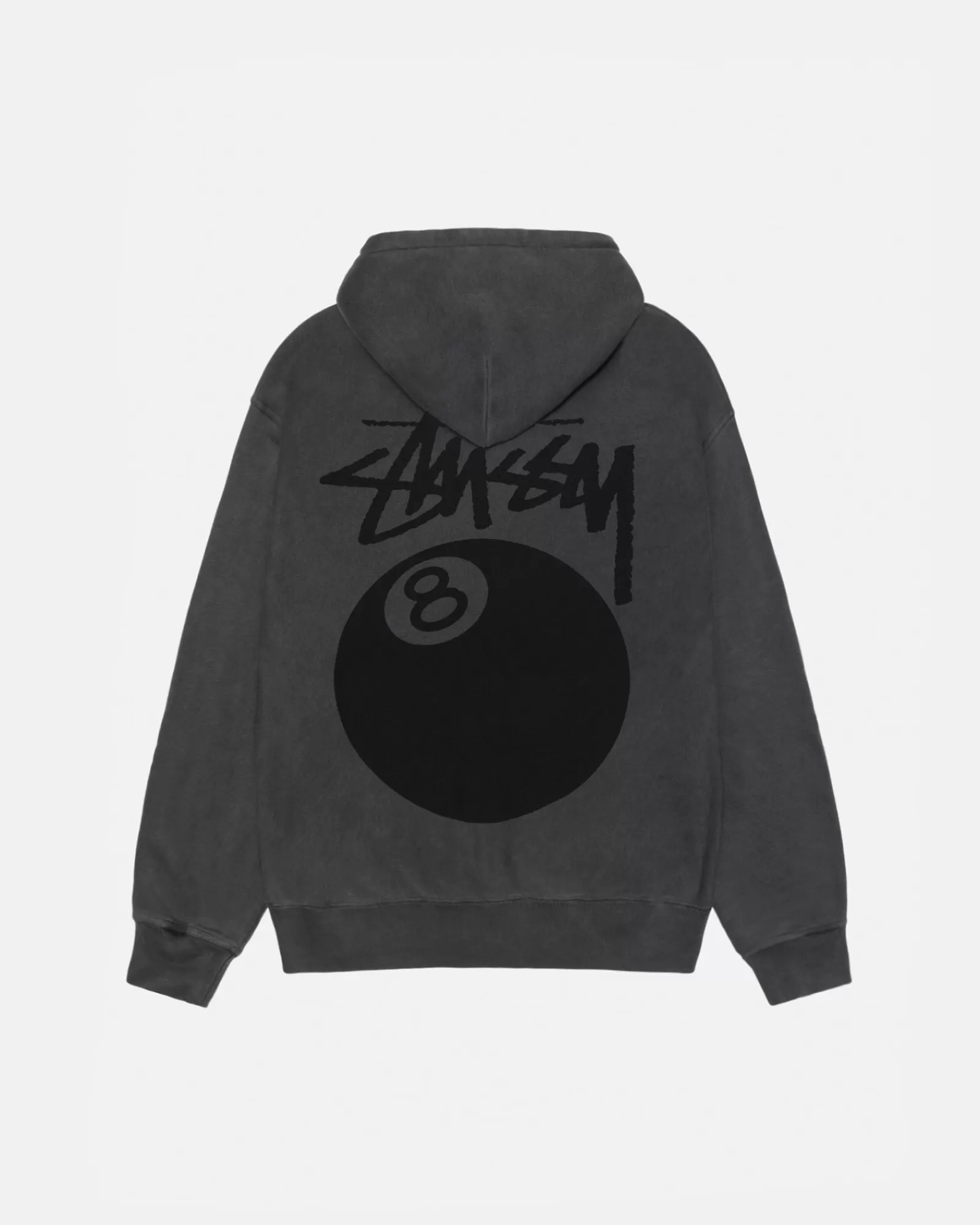 Hoodies*Stüssy 8 BALL HOODIE PIGMENT DYED Black