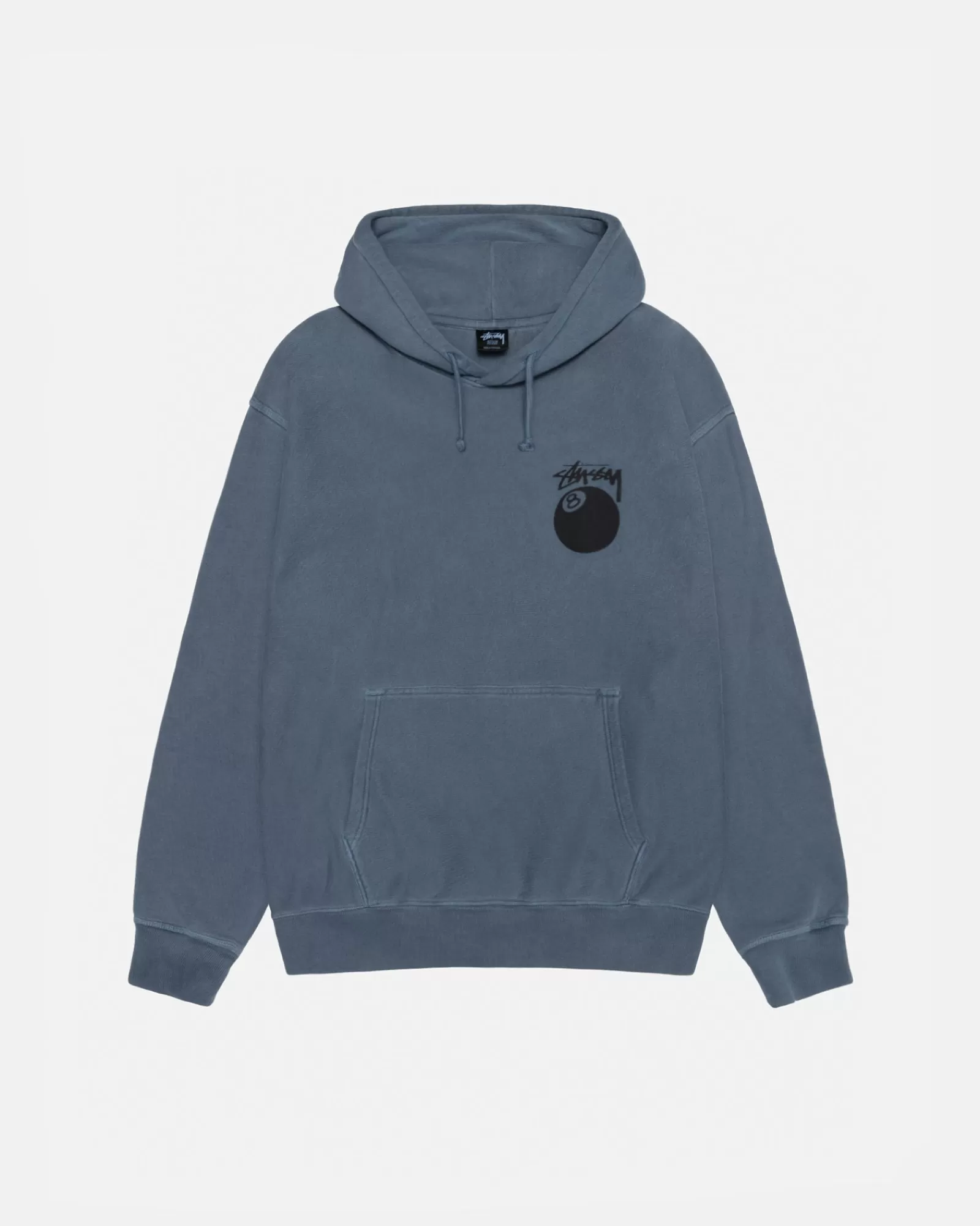 Hoodies*Stüssy 8 BALL HOODIE PIGMENT DYED Navy