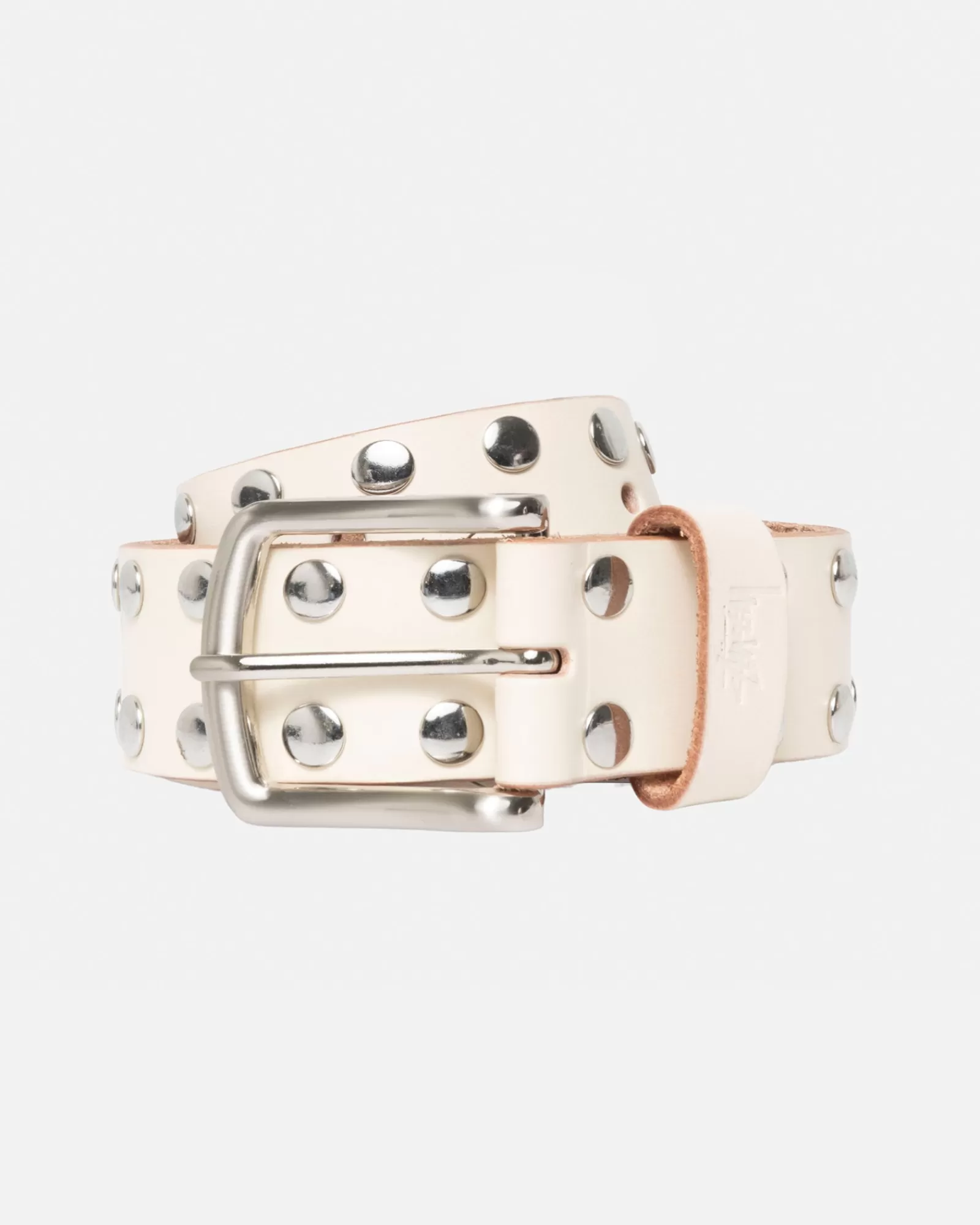 Accessoires*Stüssy 8 BALL STUDDED BELT Bone