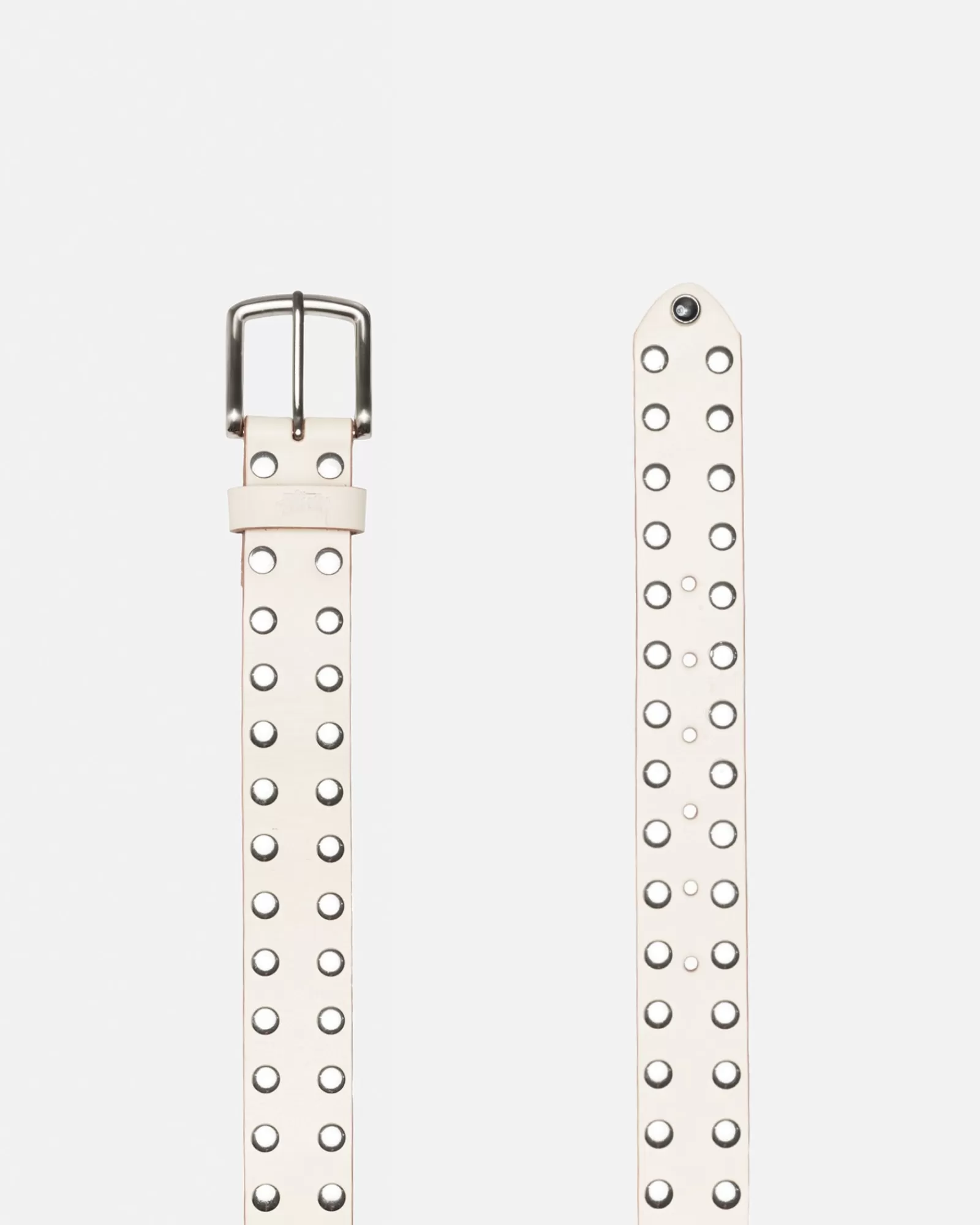 Accessoires*Stüssy 8 BALL STUDDED BELT Bone