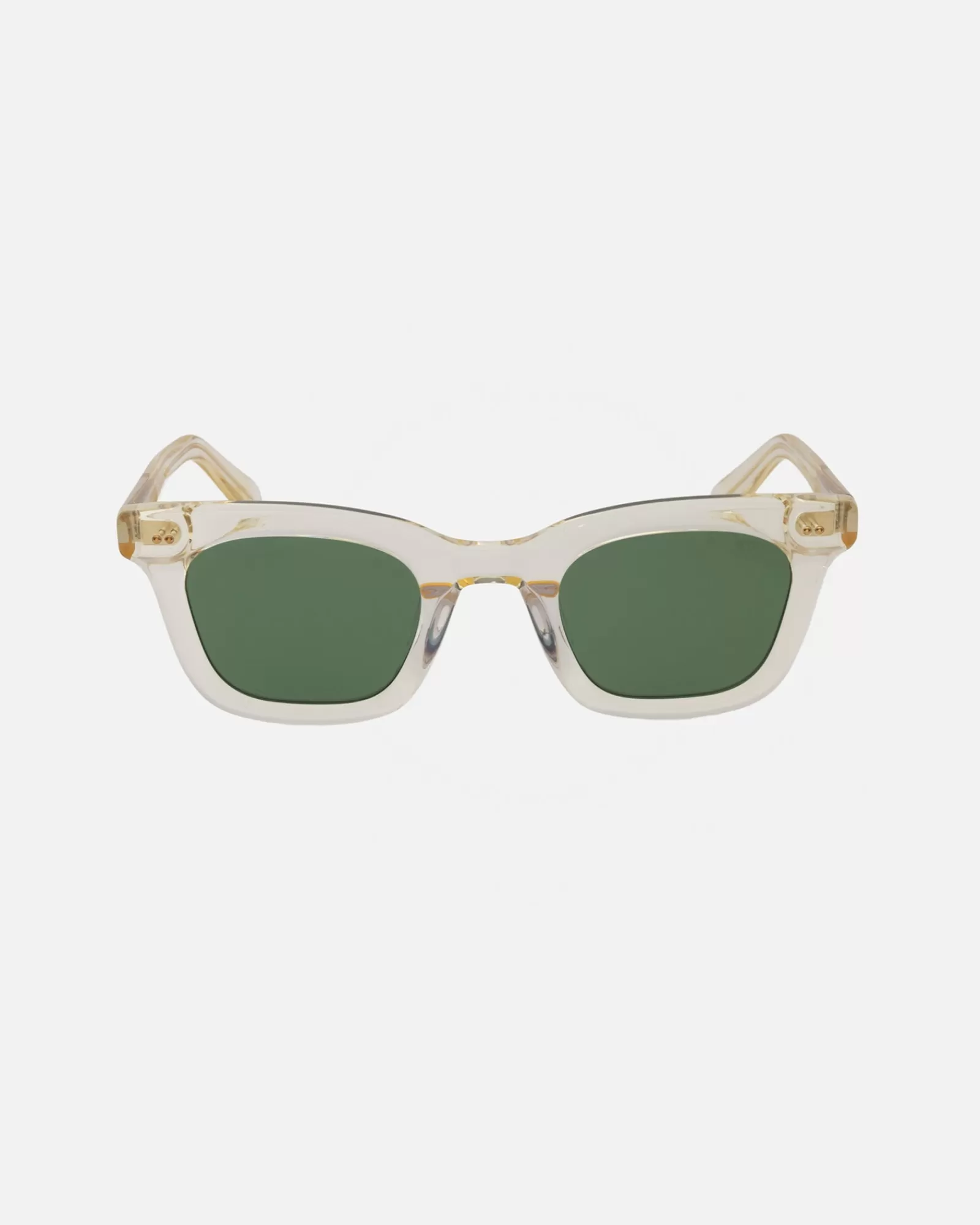 Accessoires | Sonnenbrillen*Stüssy ACE SUNGLASSES Bone / Green Lens