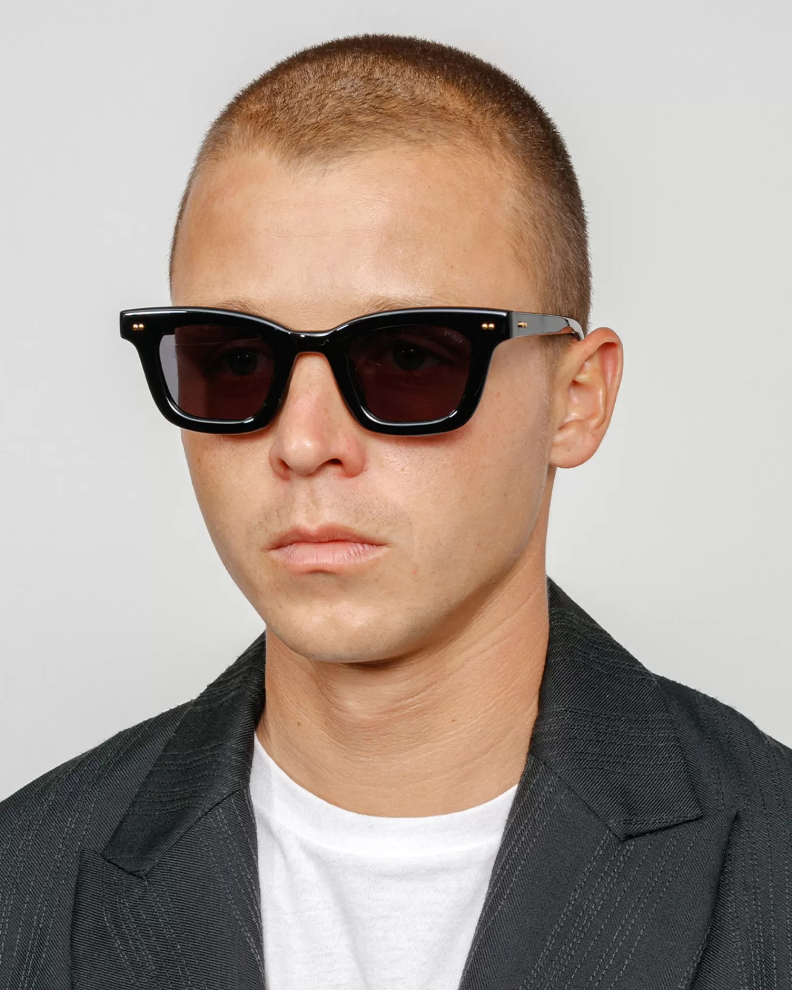 Accessoires | Sonnenbrillen*Stüssy ACE SUNGLASSES Black / Brown Lens