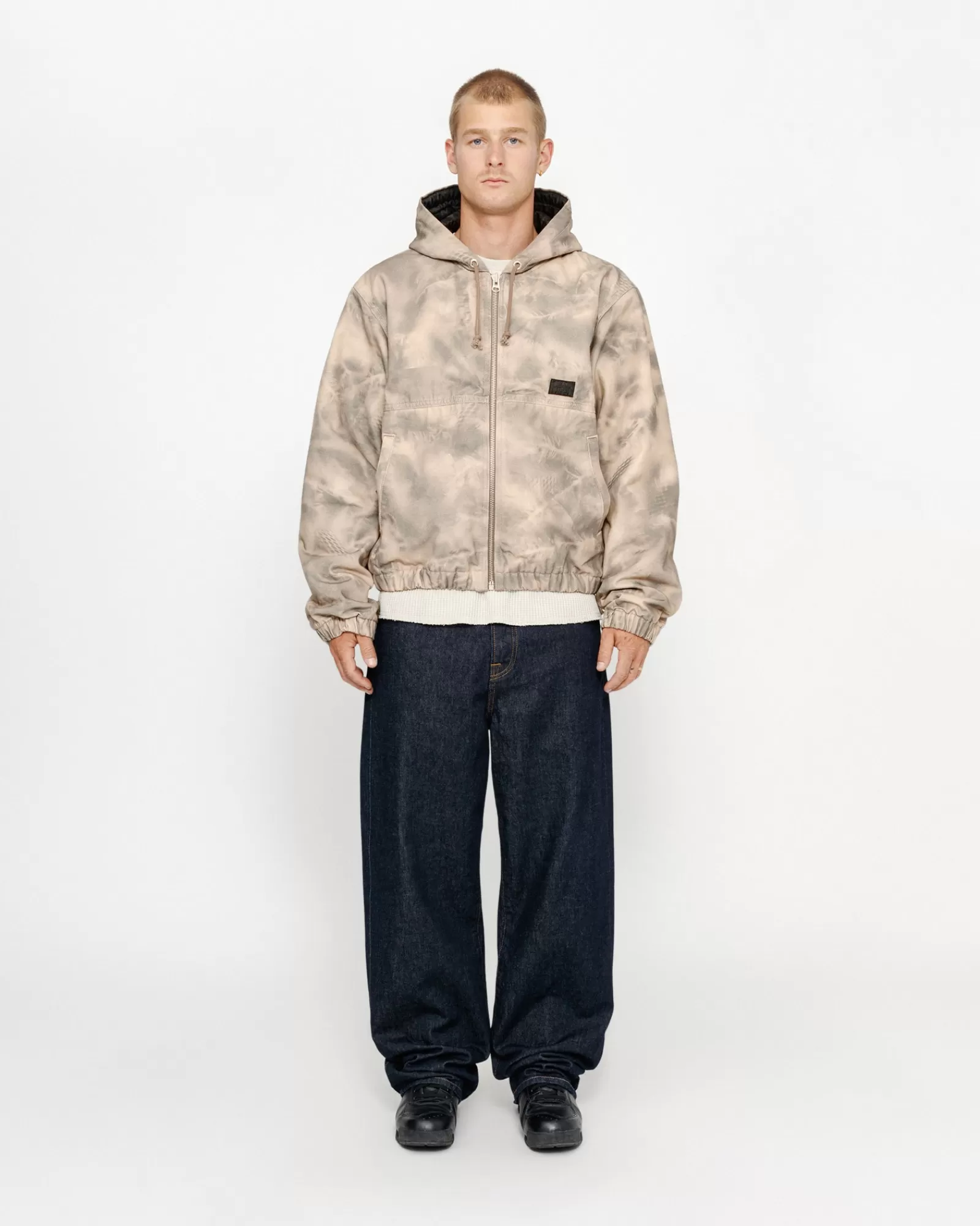 Jacken & Westen*Stüssy ARBEITSJACKE STENPAT CAMO North Fork