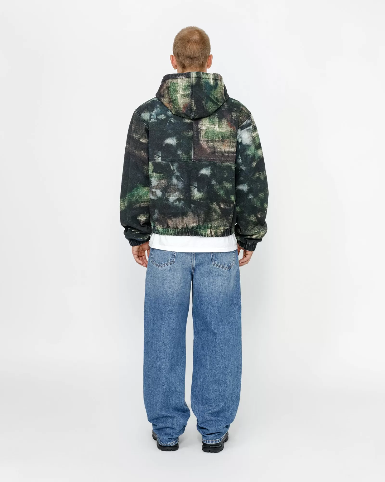 Jacken & Westen*Stüssy ARBEITSJACKE STENPAT CAMO Fortine