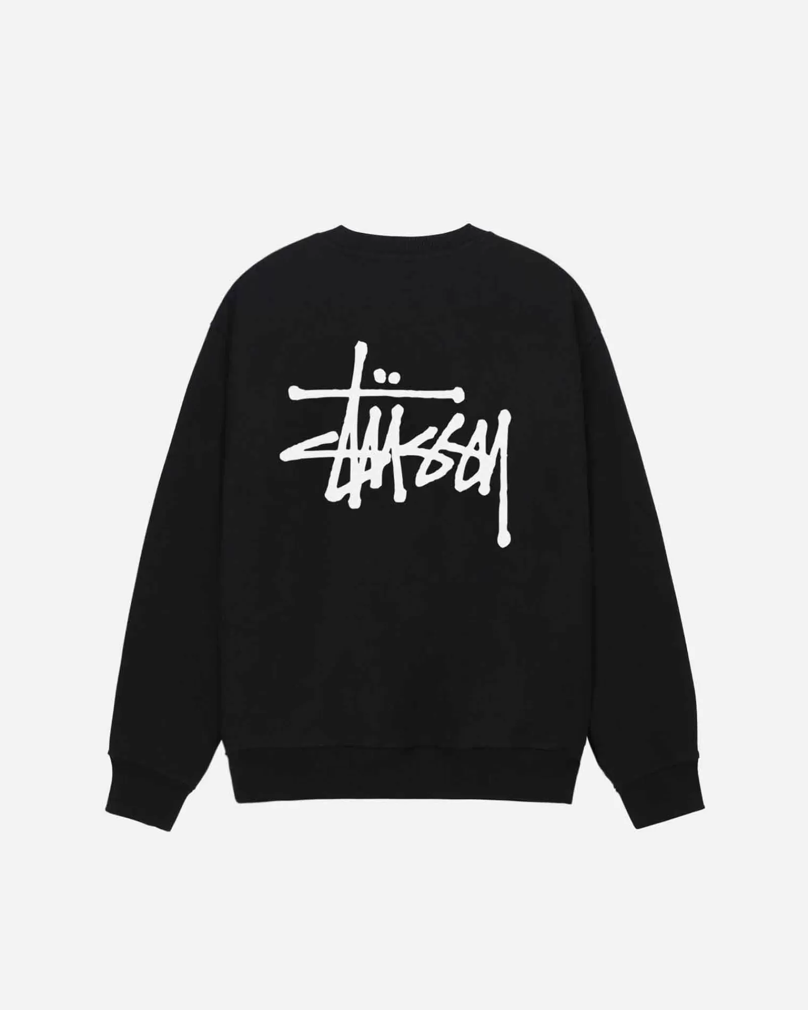 Crews*Stüssy BASIC STÜSSY CREW Black