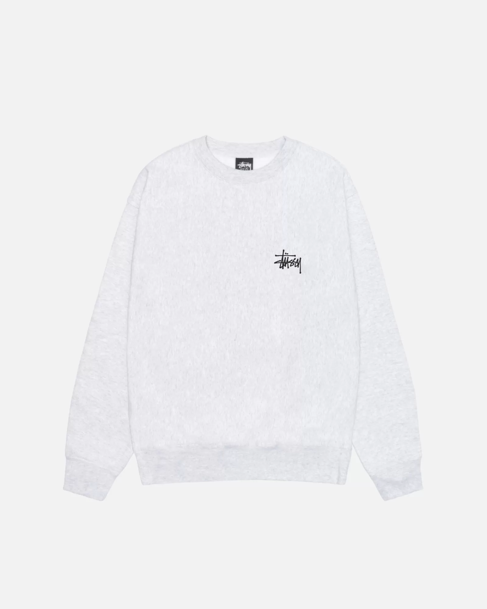 Crews*Stüssy BASIC STÜSSY CREW Ash Heather