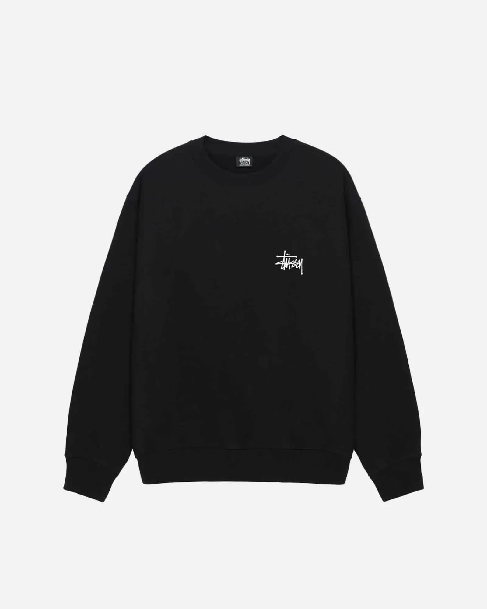 Crews*Stüssy BASIC STÜSSY CREW Black