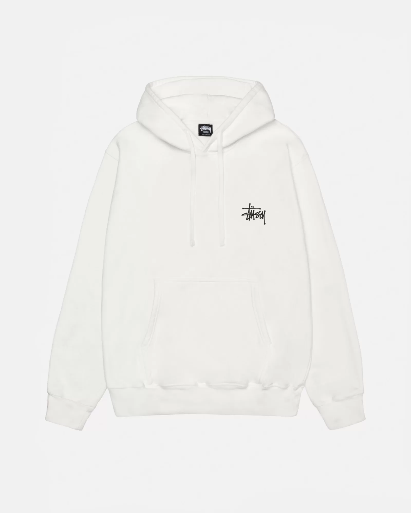 Hoodies*Stüssy BASIC STÜSSY HOODIE PIGMENT DYED Natural