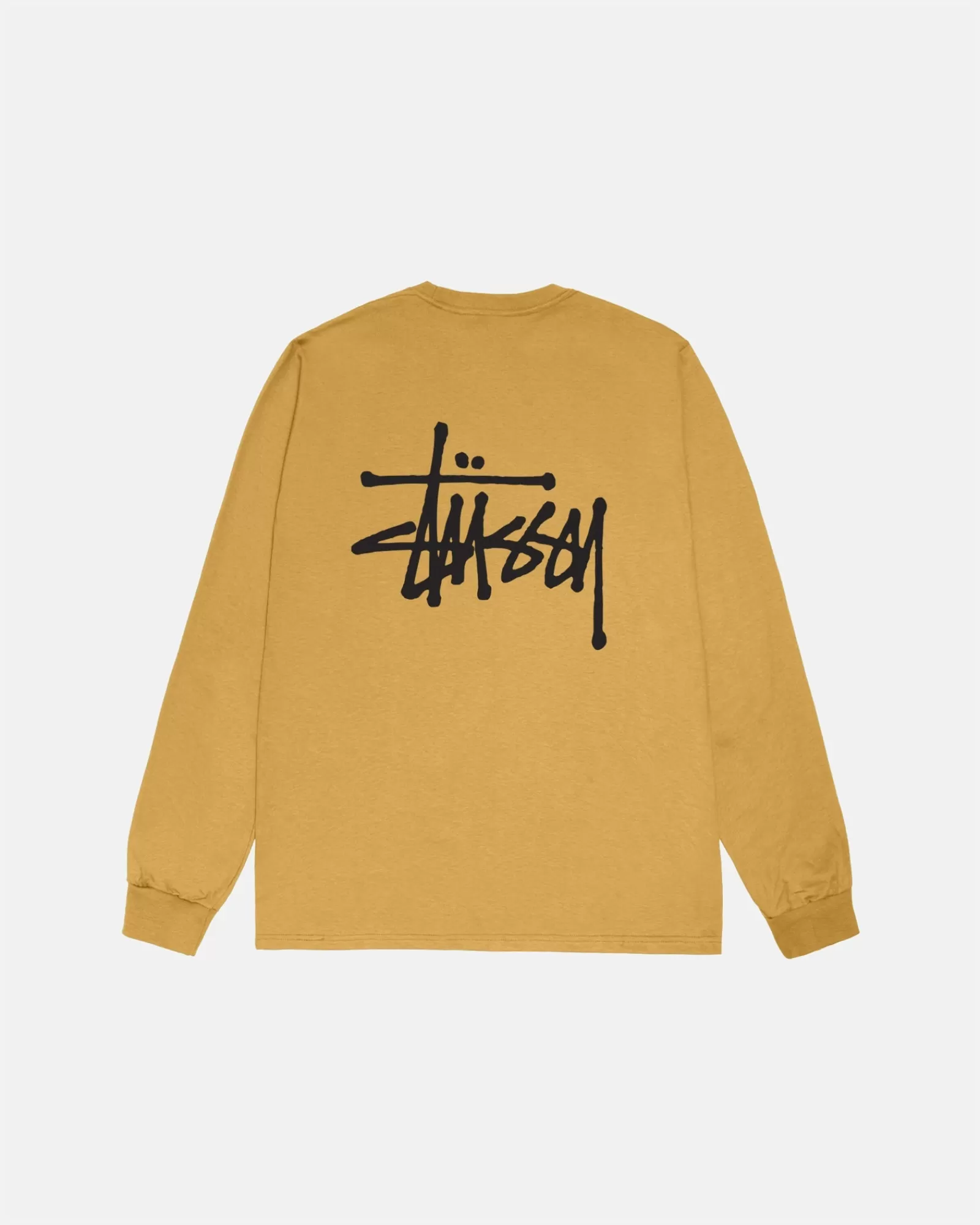 T-Shirts*Stüssy BASIC STÜSSY LS TEE Curry