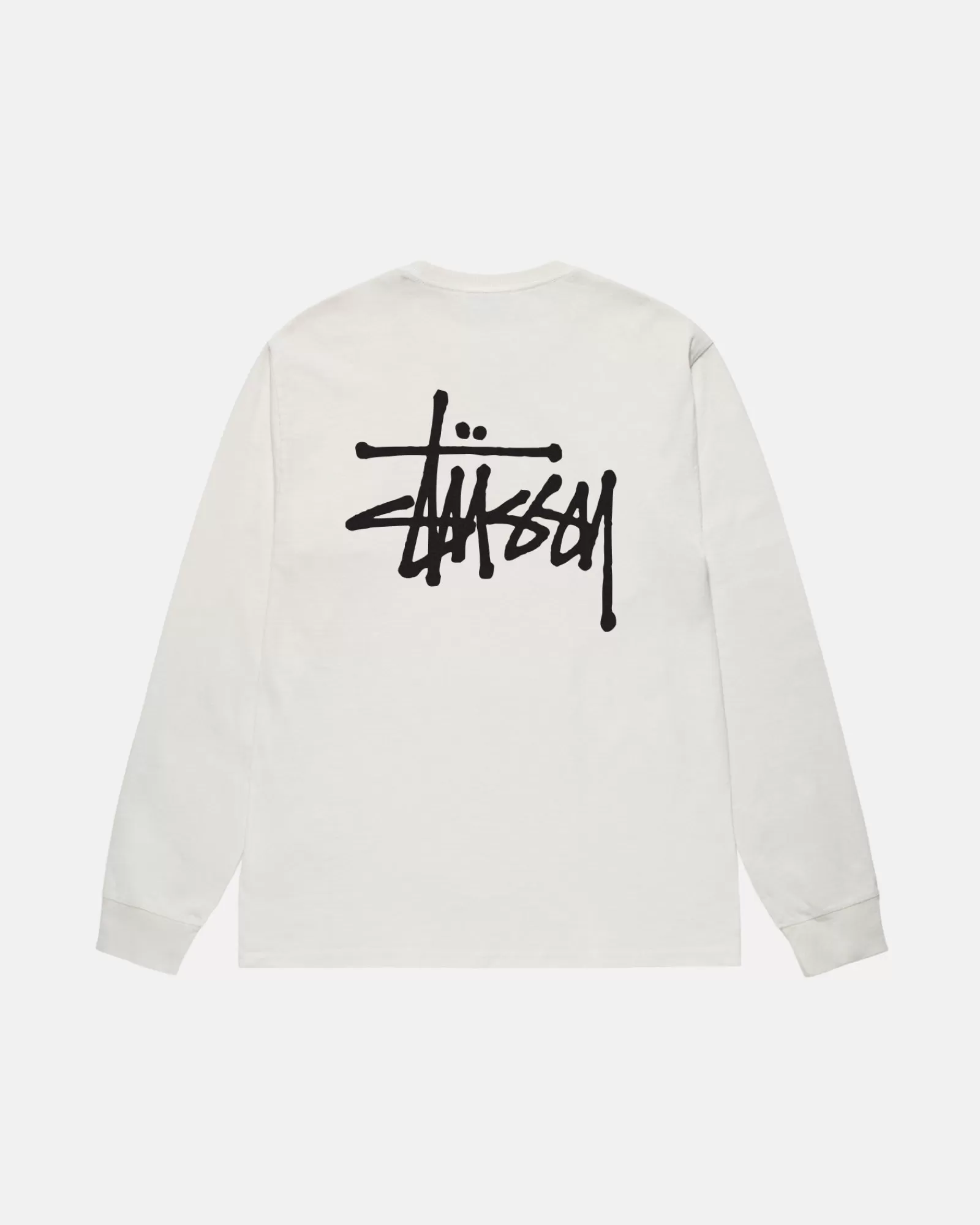 T-Shirts*Stüssy BASIC STÜSSY LS TEE PIGMENT DYED Natural