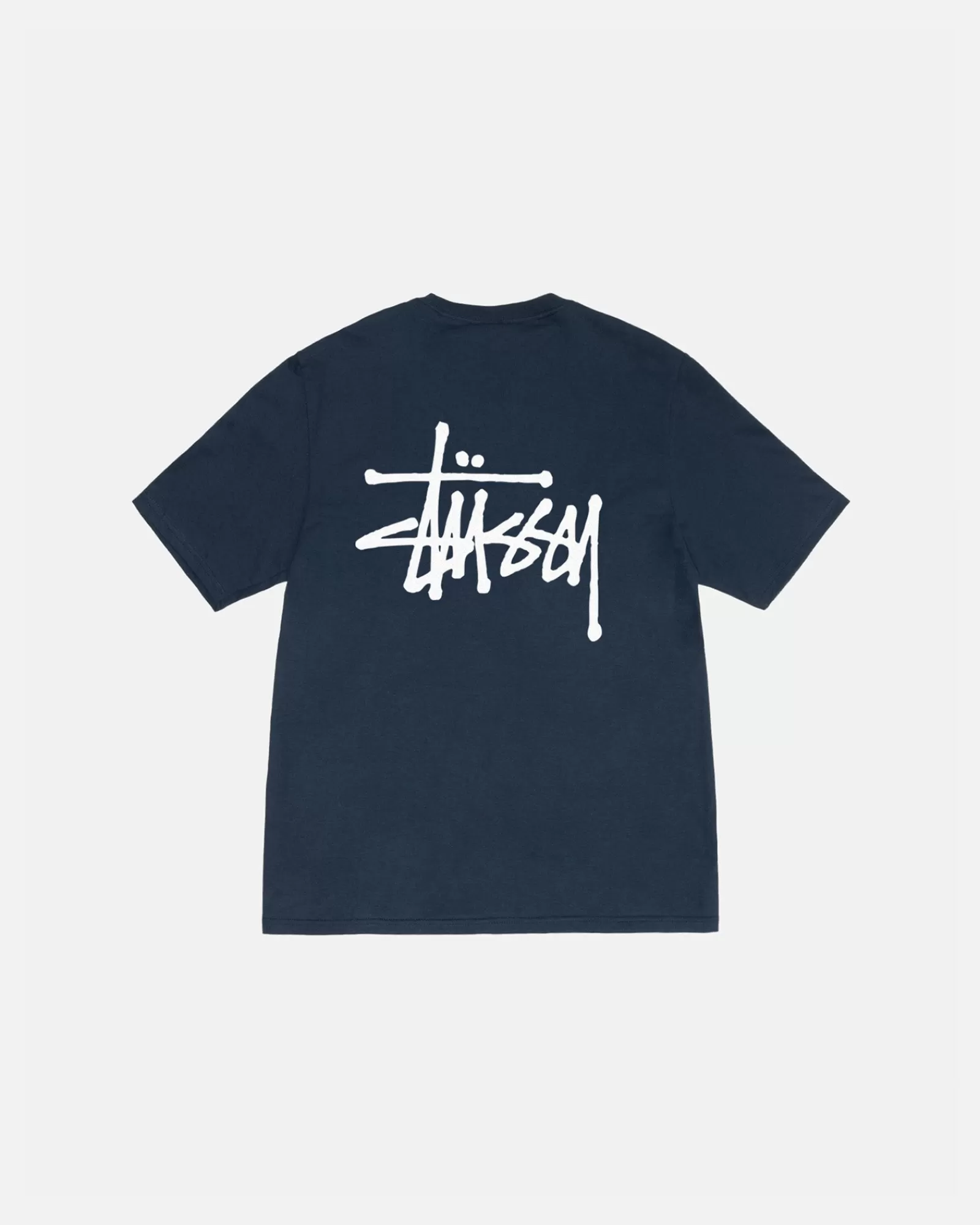 T-Shirts*Stüssy BASIC STÜSSY TEE Navy