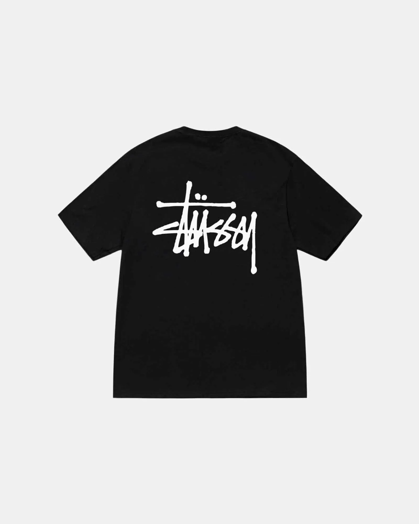 T-Shirts*Stüssy BASIC STÜSSY TEE Black