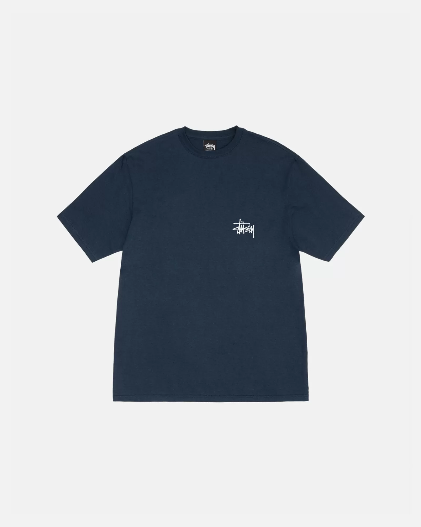 T-Shirts*Stüssy BASIC STÜSSY TEE Navy