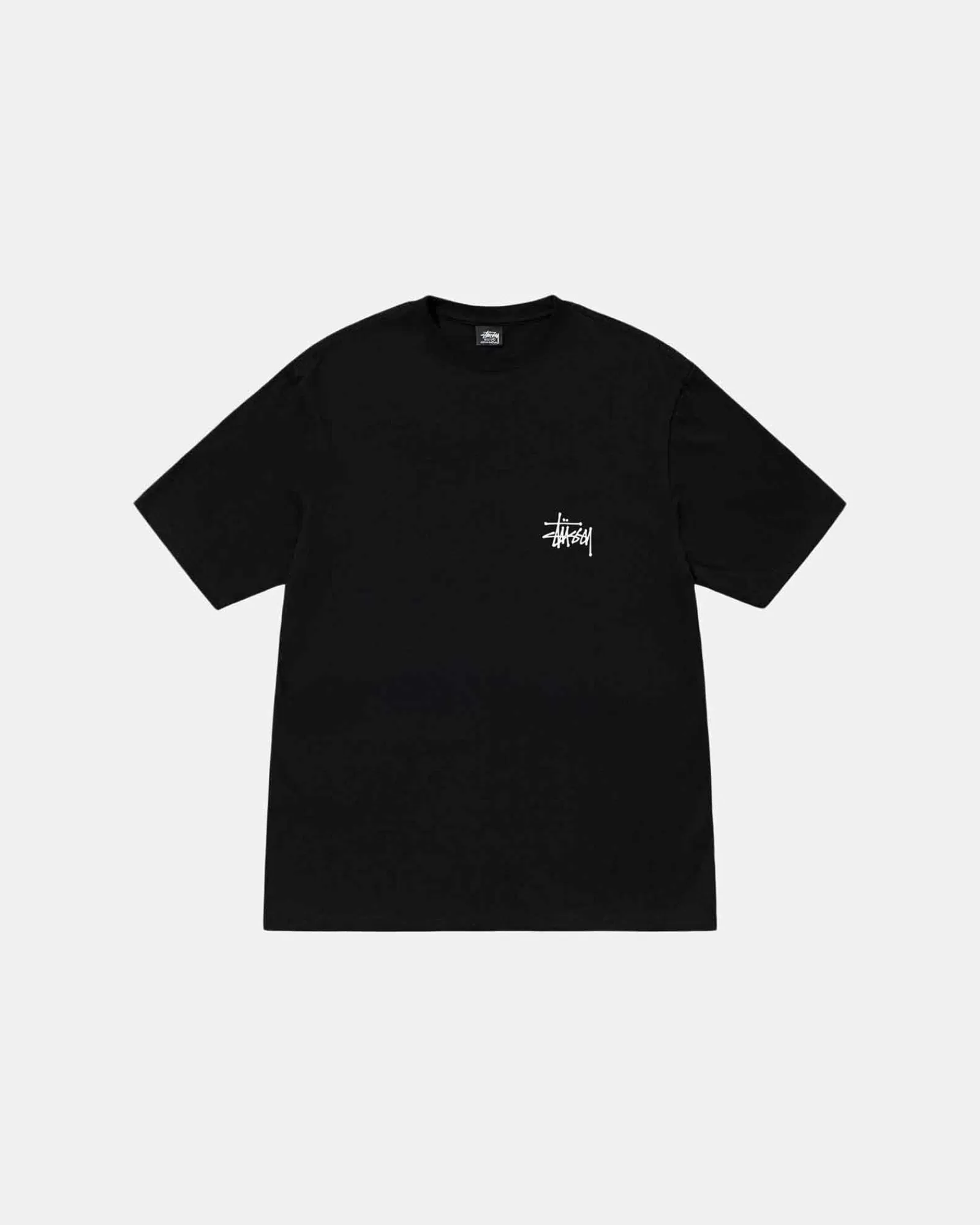 T-Shirts*Stüssy BASIC STÜSSY TEE Black