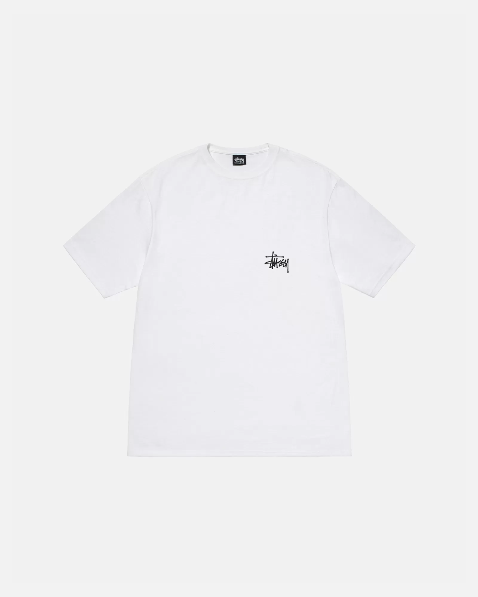 T-Shirts*Stüssy BASIC STÜSSY TEE White