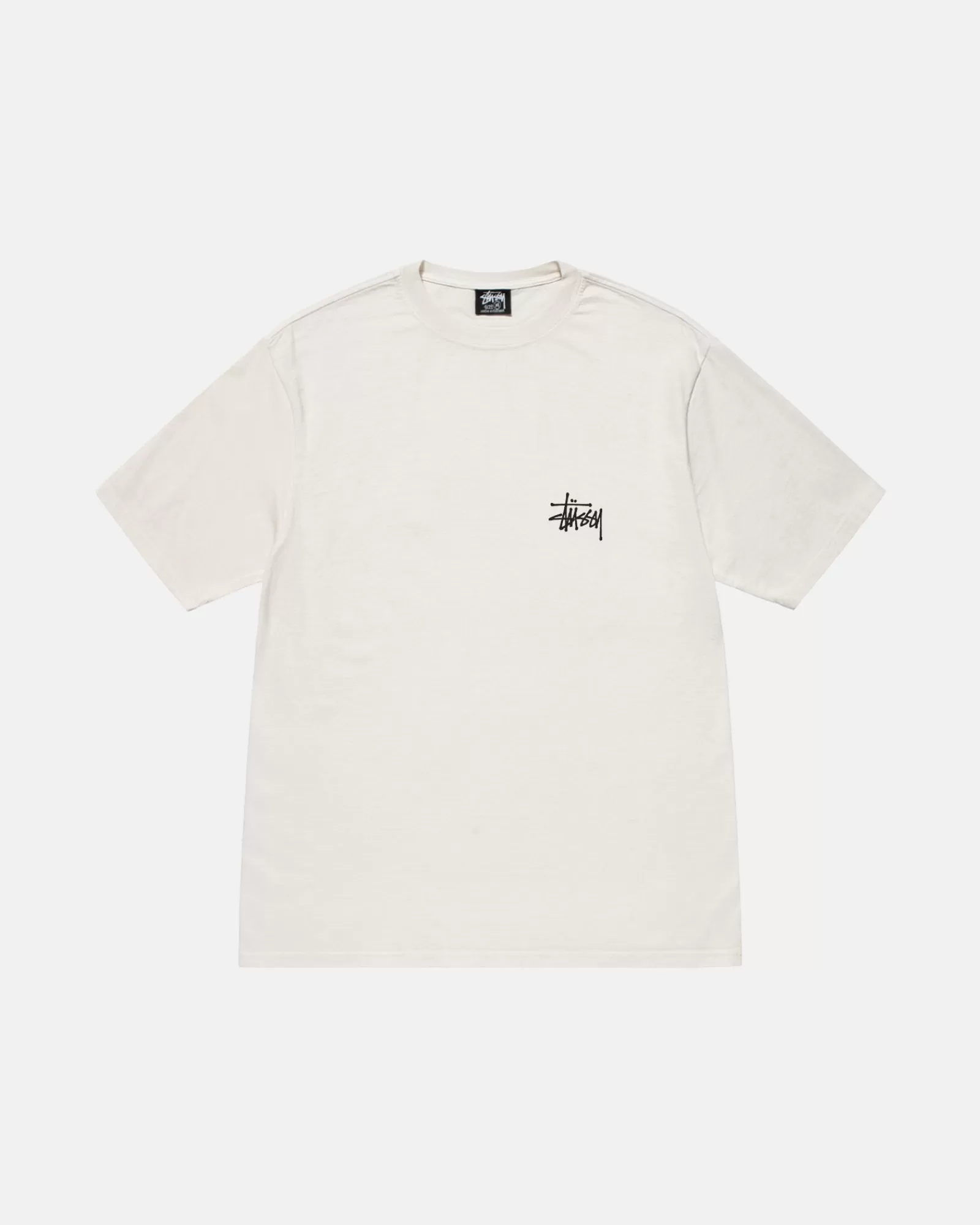 T-Shirts*Stüssy BASIC STÜSSY TEE PIGMENT DYED Natural