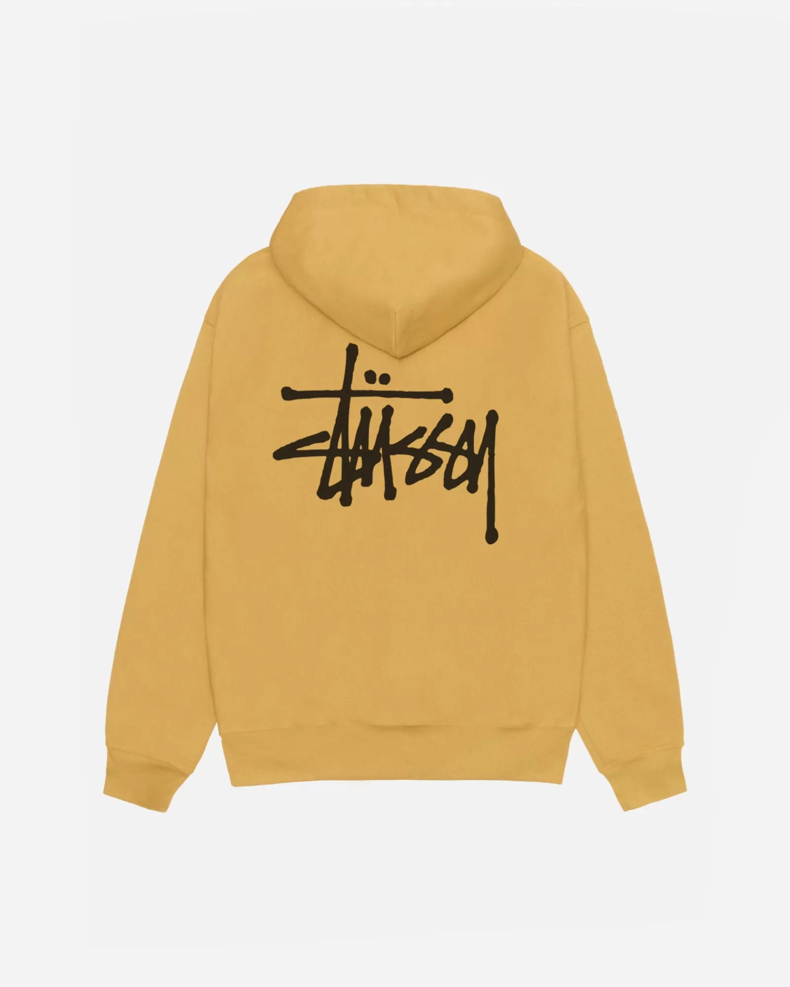 Hoodies*Stüssy BASIC STÜSSY ZIP HOODIE Curry