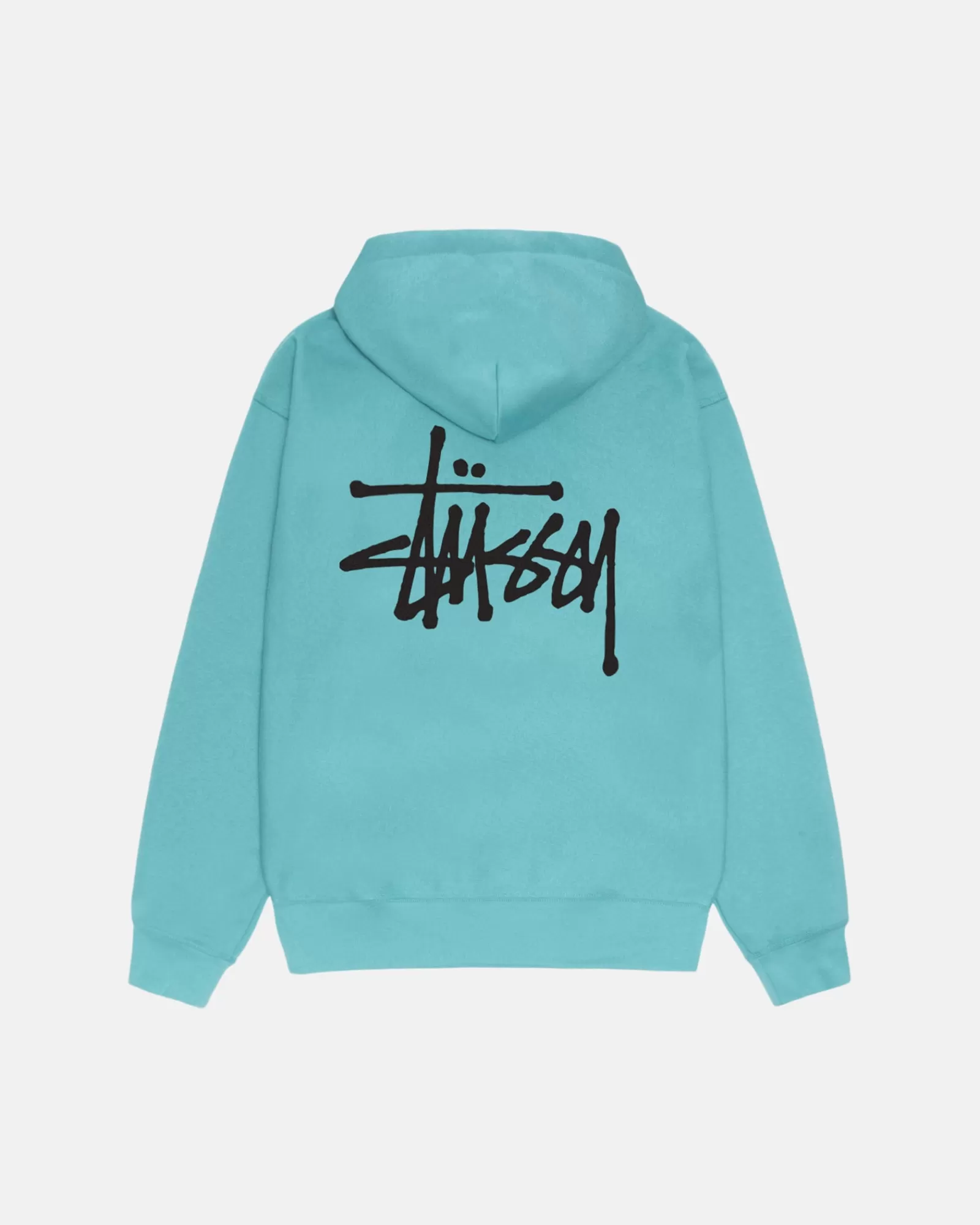 Hoodies*Stüssy BASIC STÜSSY ZIP HOODIE Ocean