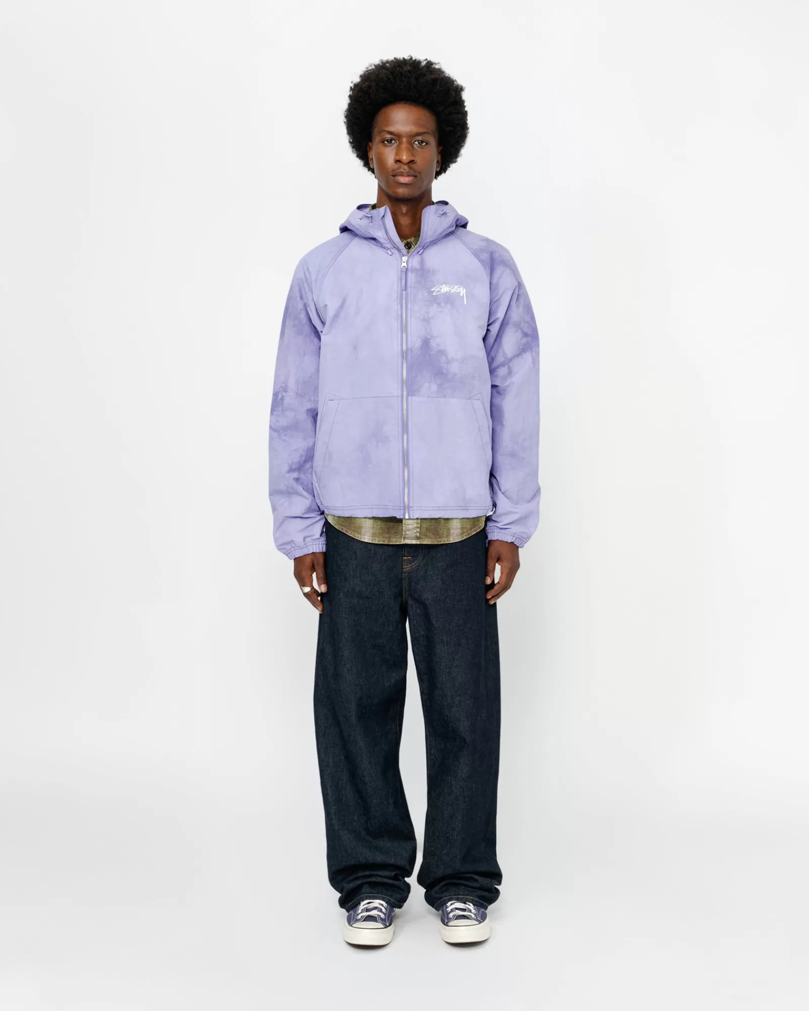 Jacken & Westen*Stüssy BEACH SHELL WAVE DYE Lilac