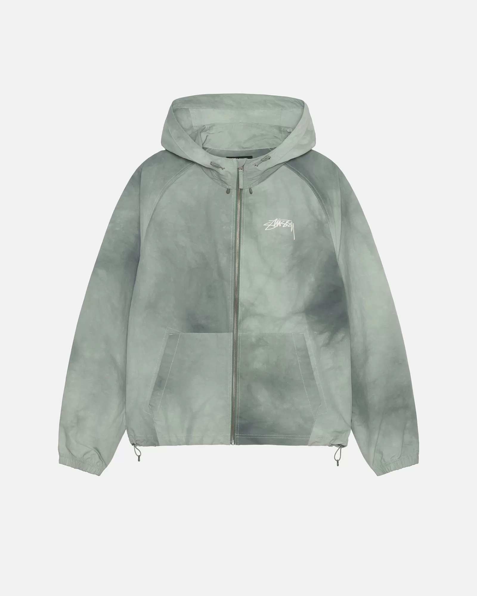 Jacken & Westen*Stüssy BEACH SHELL WAVE DYE Sage