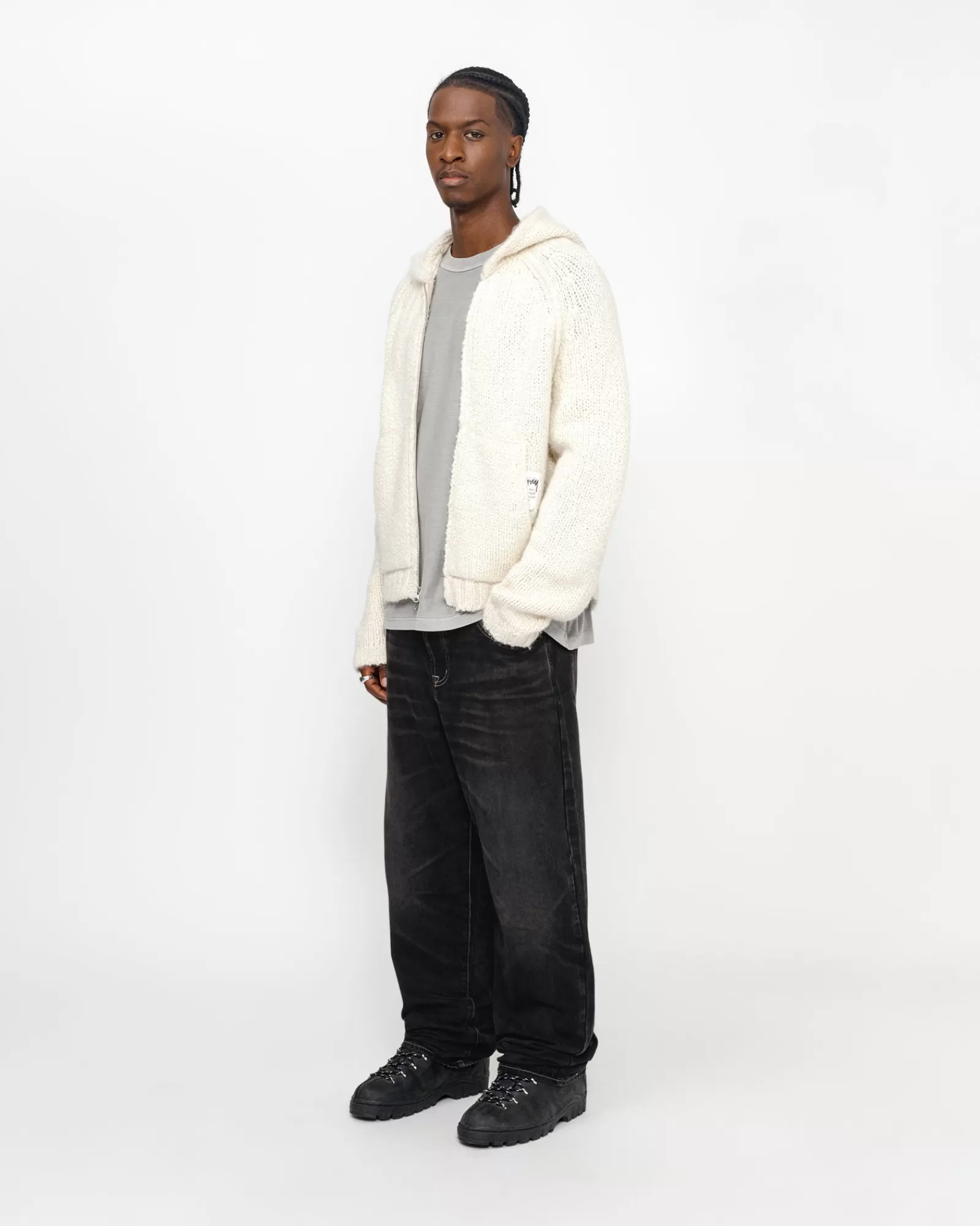 Hosen | Denim*Stüssy BIG OL' JEAN VINTAGE WASH DENIM Black