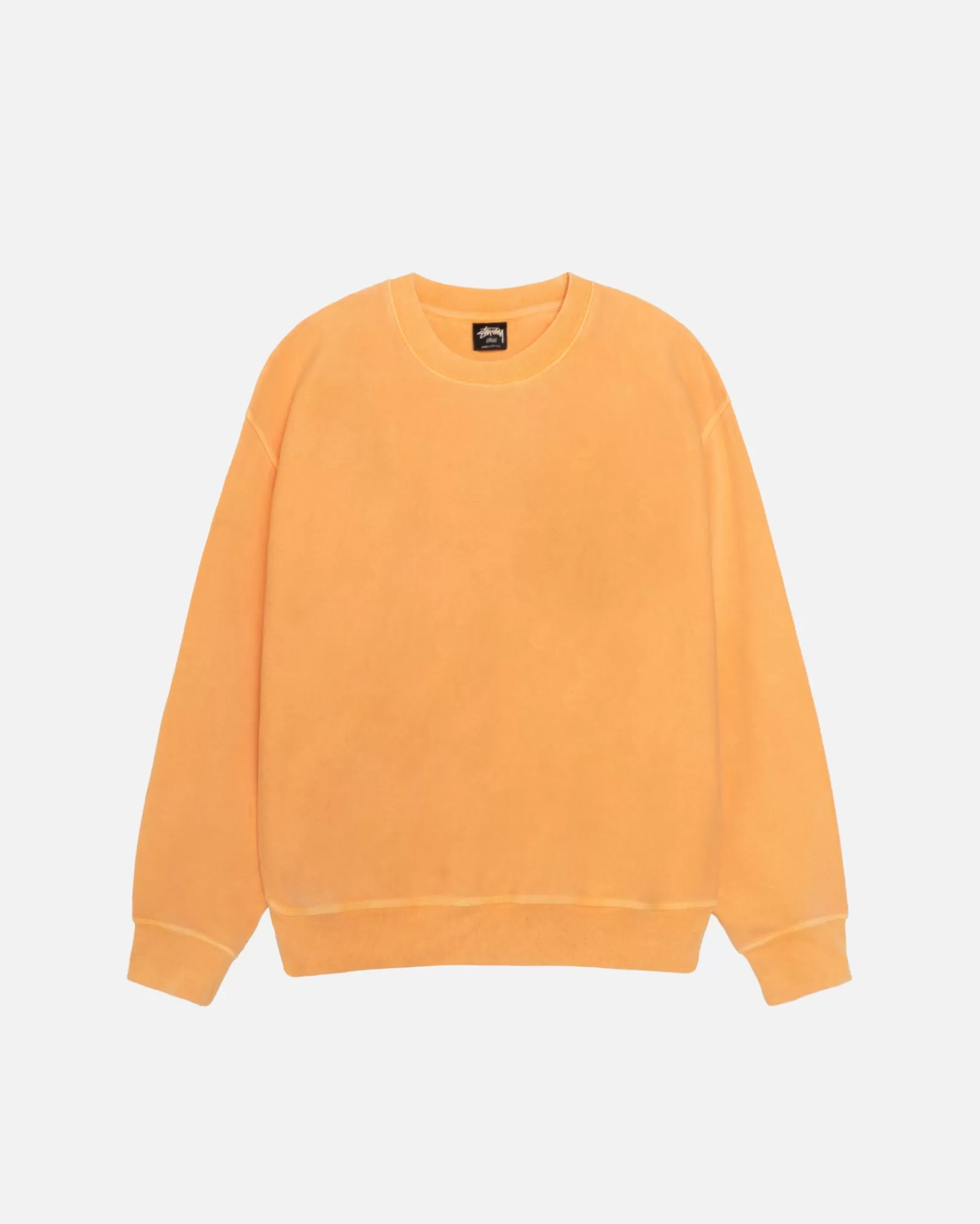 Crews*Stüssy BUANA CREW PIGMENT DYED Orange