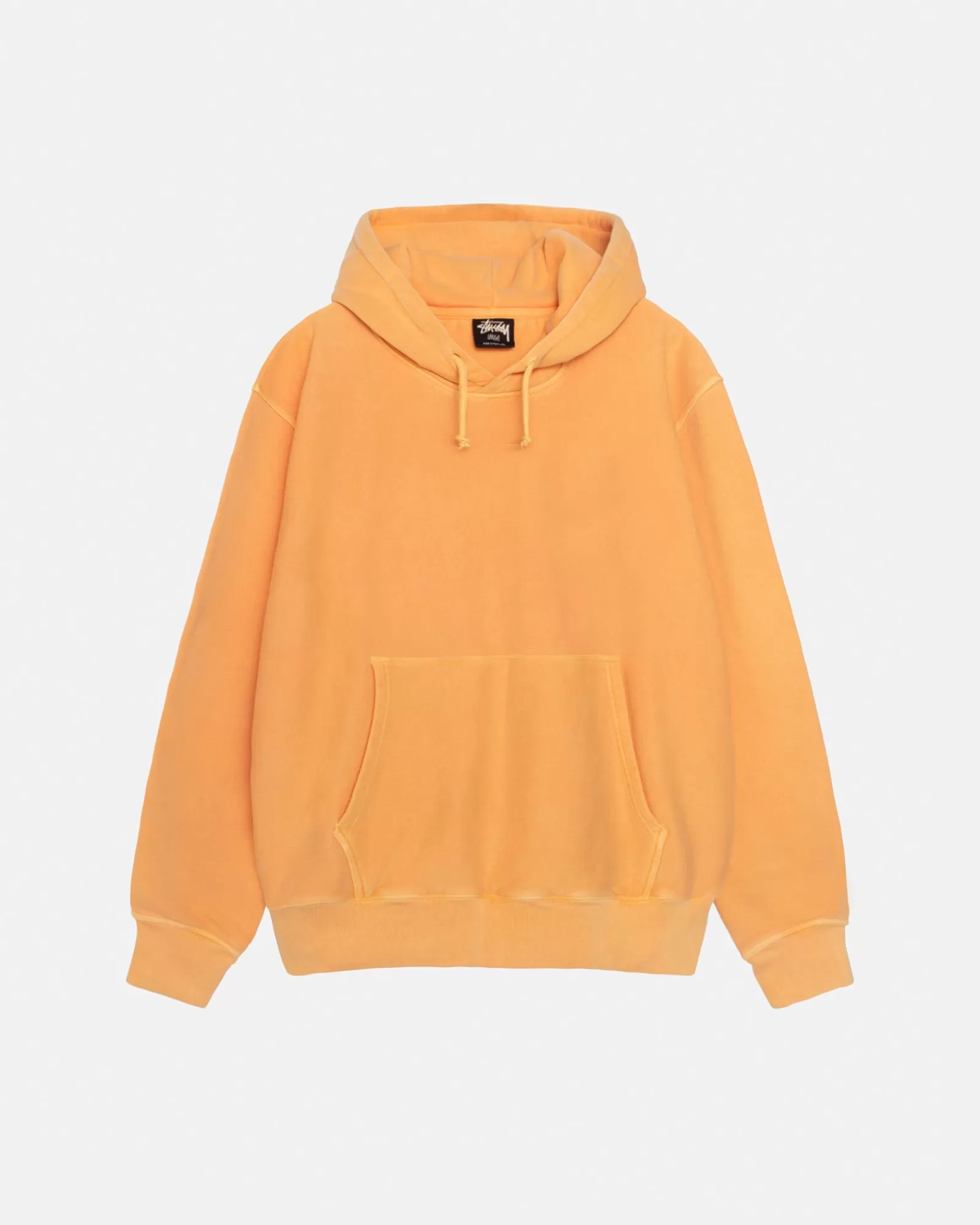 Hoodies*Stüssy BUANA HOODIE PIGMENT DYED Orange