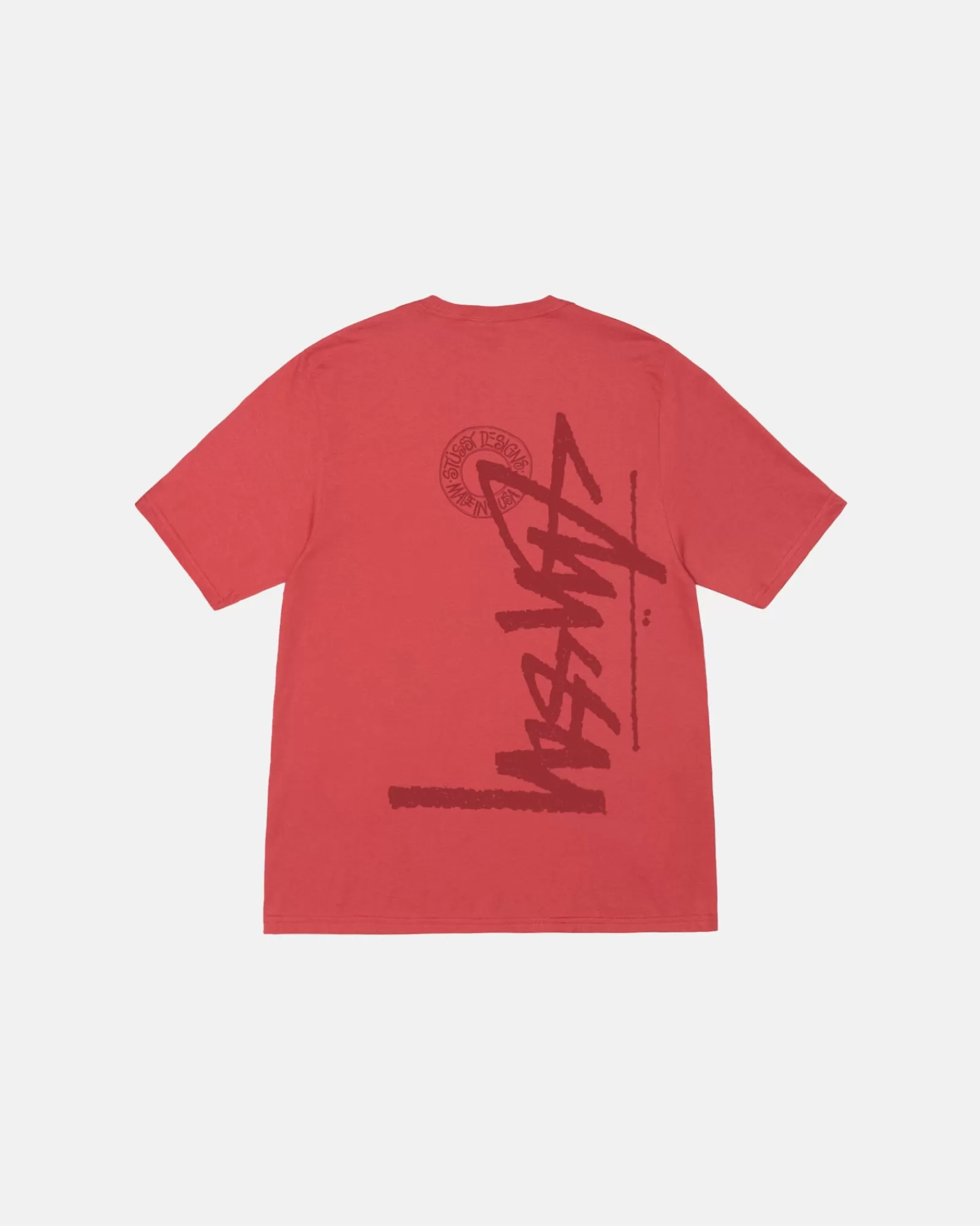 T-Shirts*Stüssy BUANA STOCK TEE Pepper