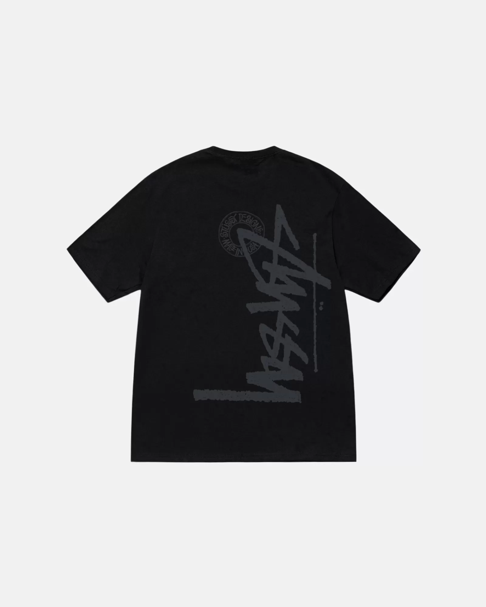 T-Shirts*Stüssy BUANA STOCK TEE Black