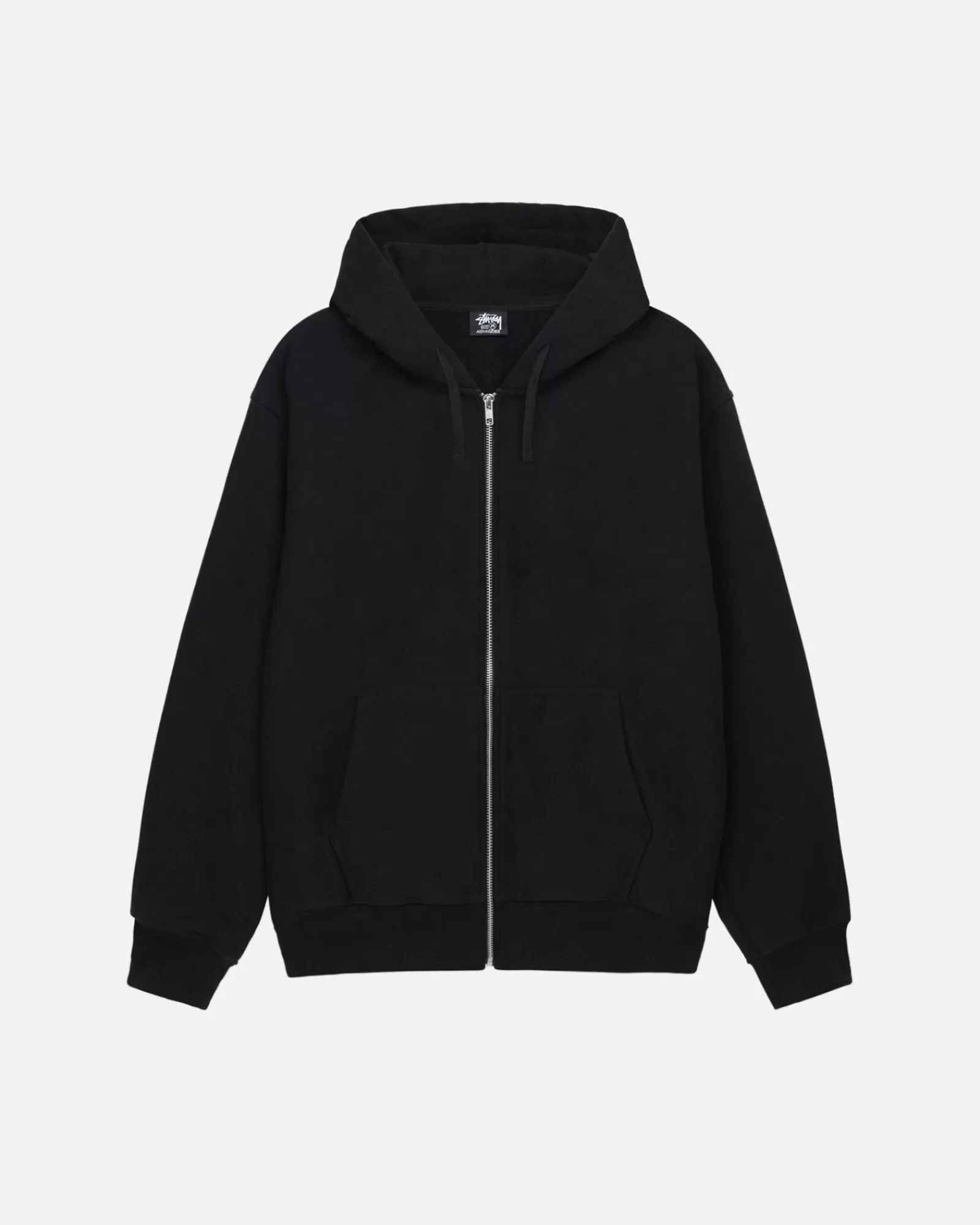 Hoodies*Stüssy BUANA STOCK ZIP HOODIE Black