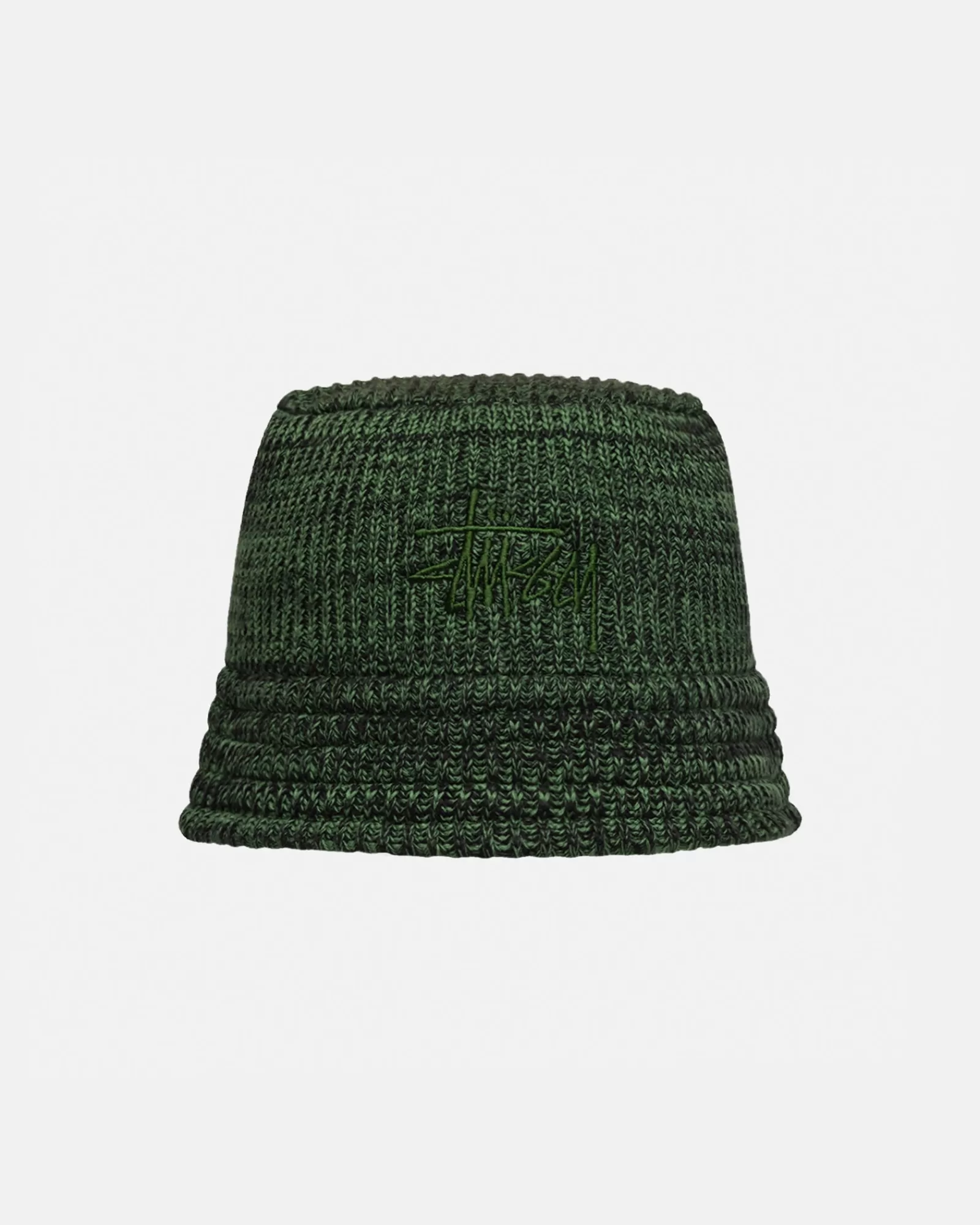 Mützen & Hüte*Stüssy BUCKET HAT MARL KNIT Green