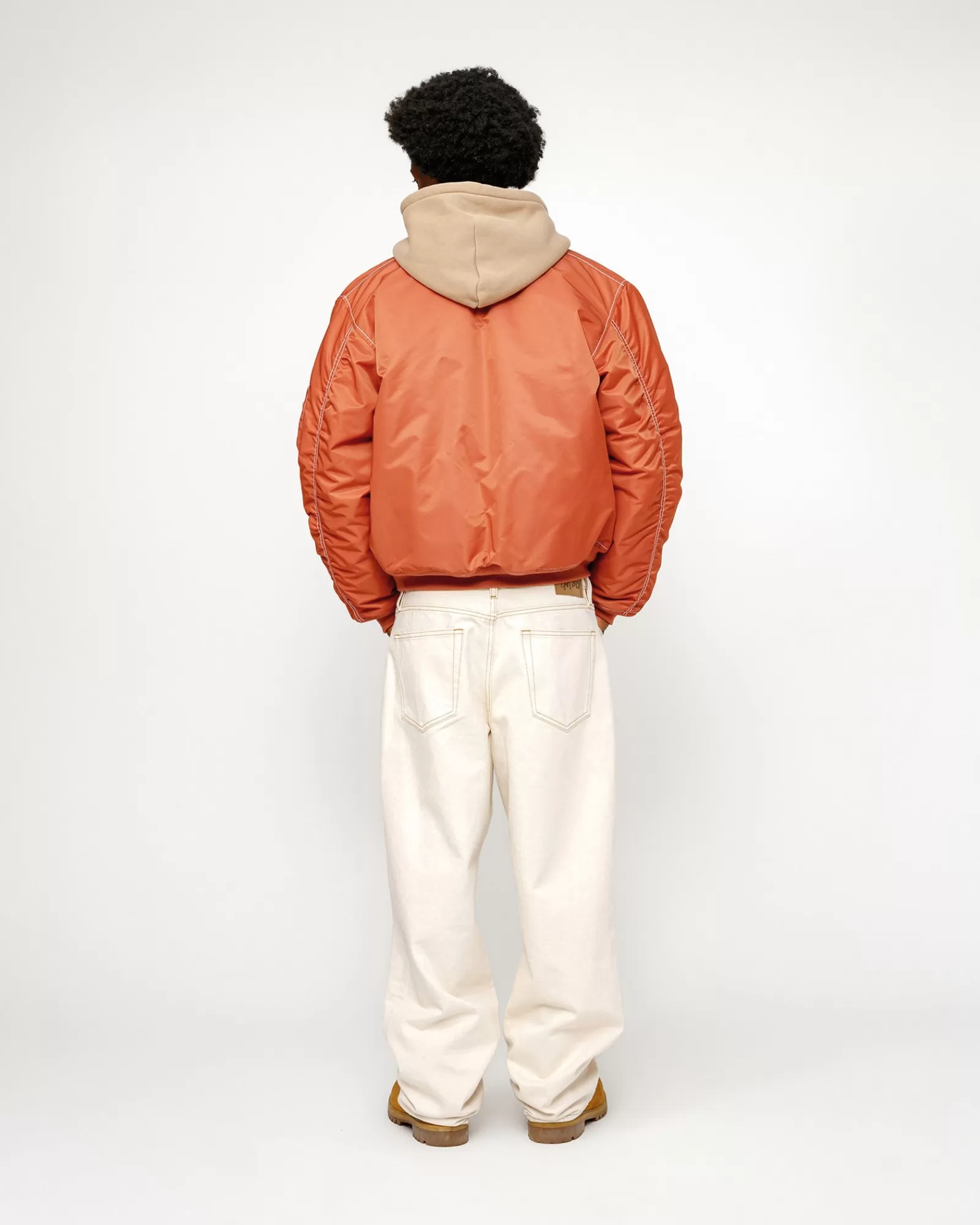 Jacken & Westen*Stüssy BUILT REVERSIBLE BOMBER JACKET Brick