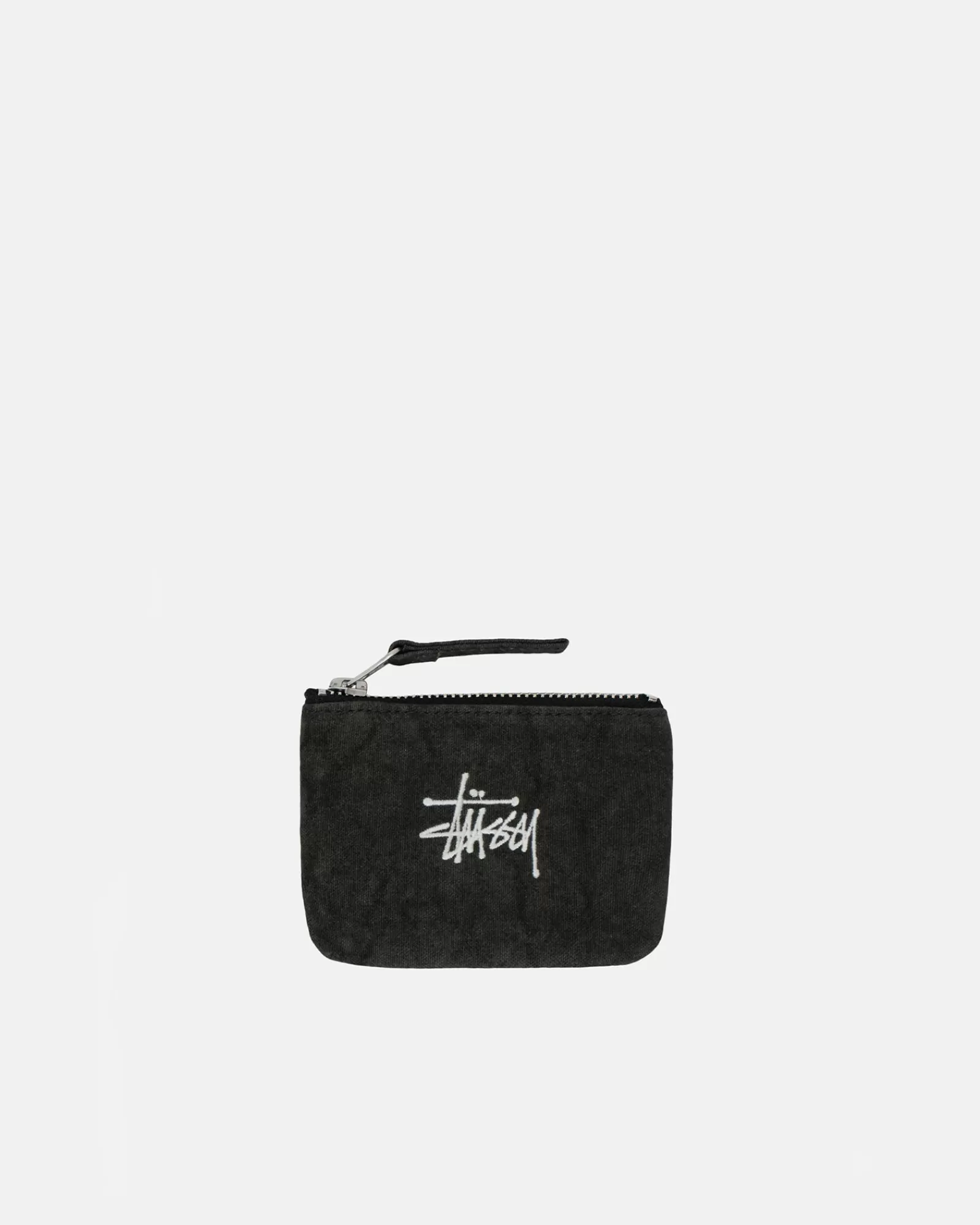 Accessoires*Stüssy CANVAS COIN POUCH Washed Black