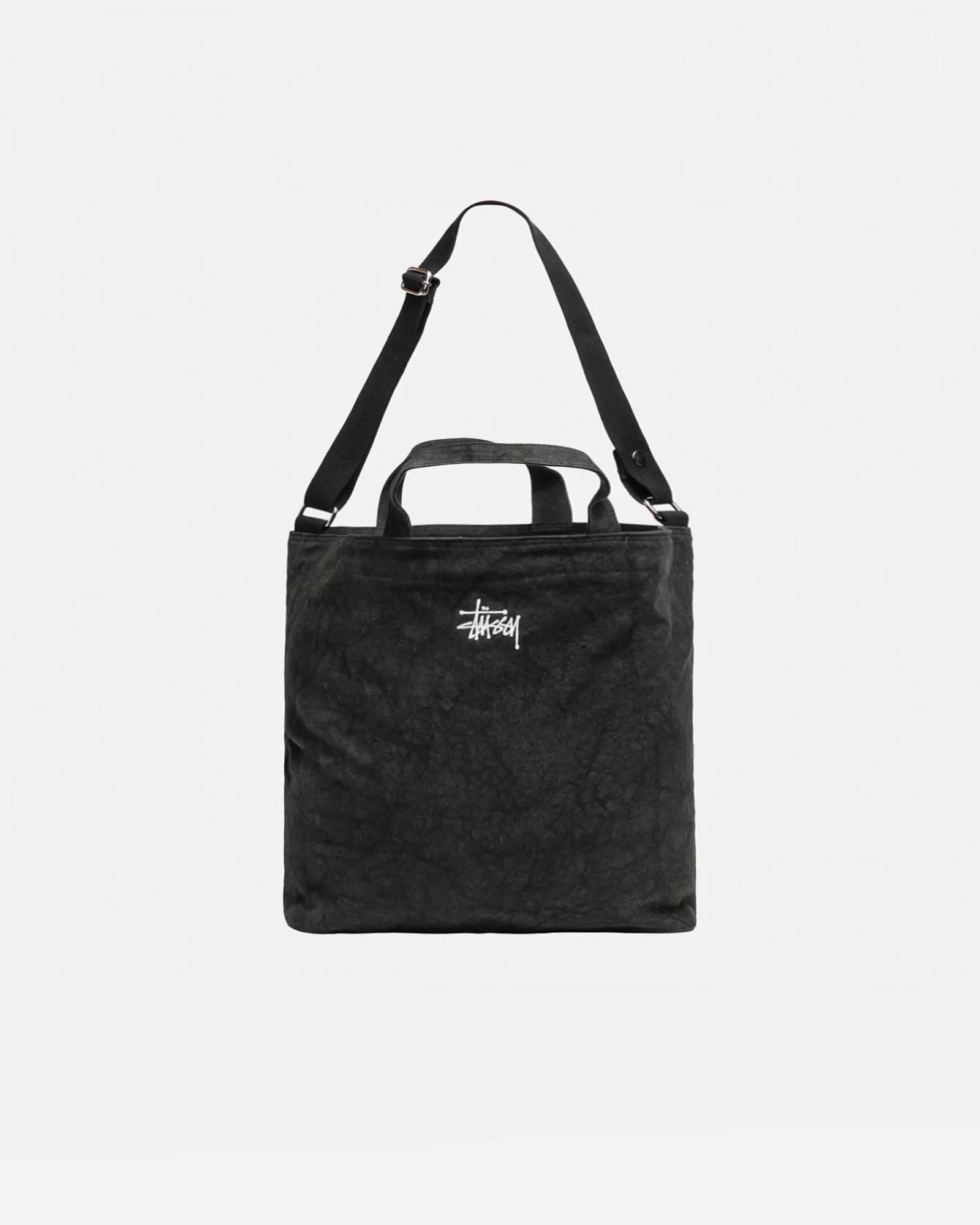 Accessoires*Stüssy CANVAS CROSSBODY BAG Washed Black