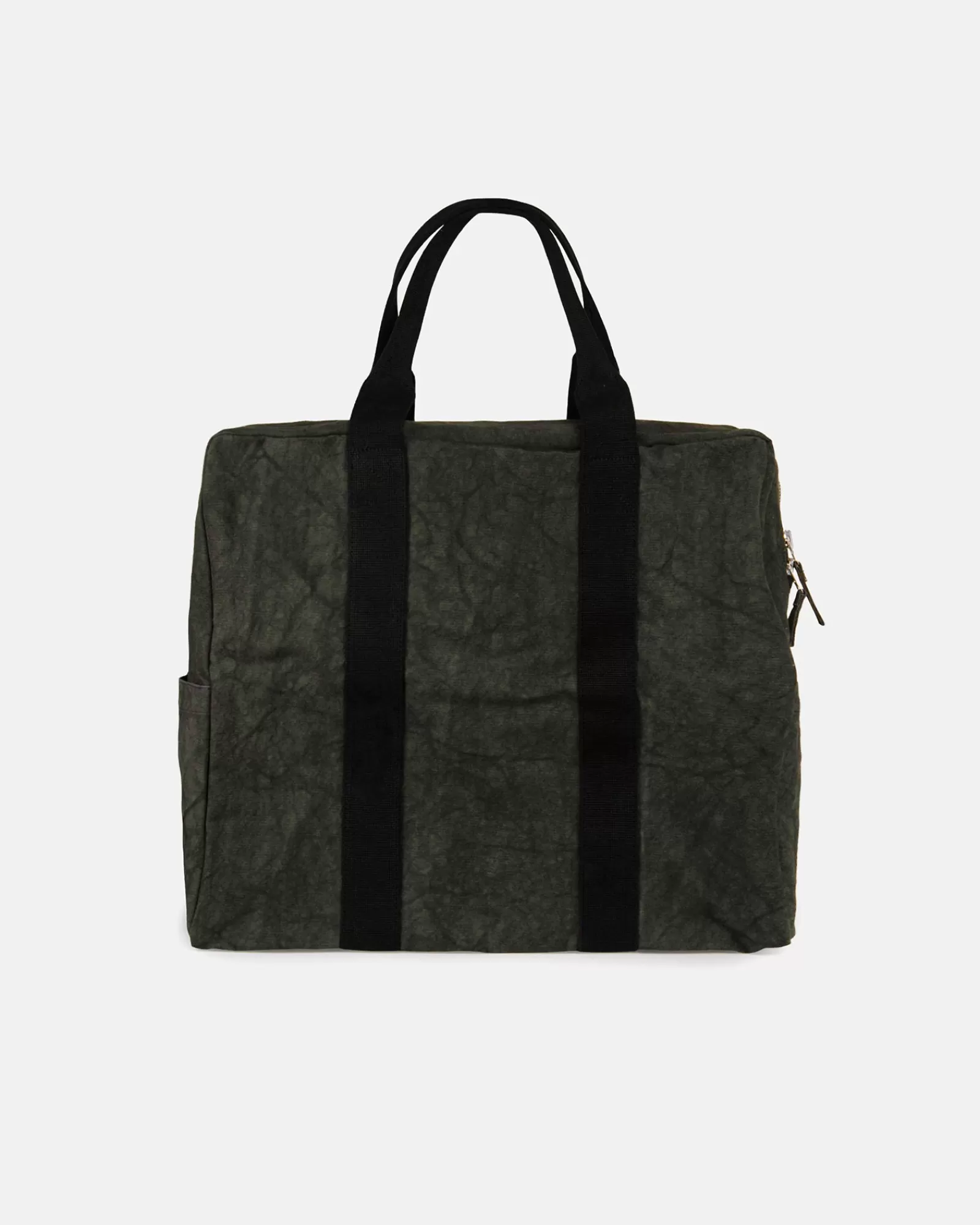 Accessoires*Stüssy CANVAS FLIGHT BAG Washed Black