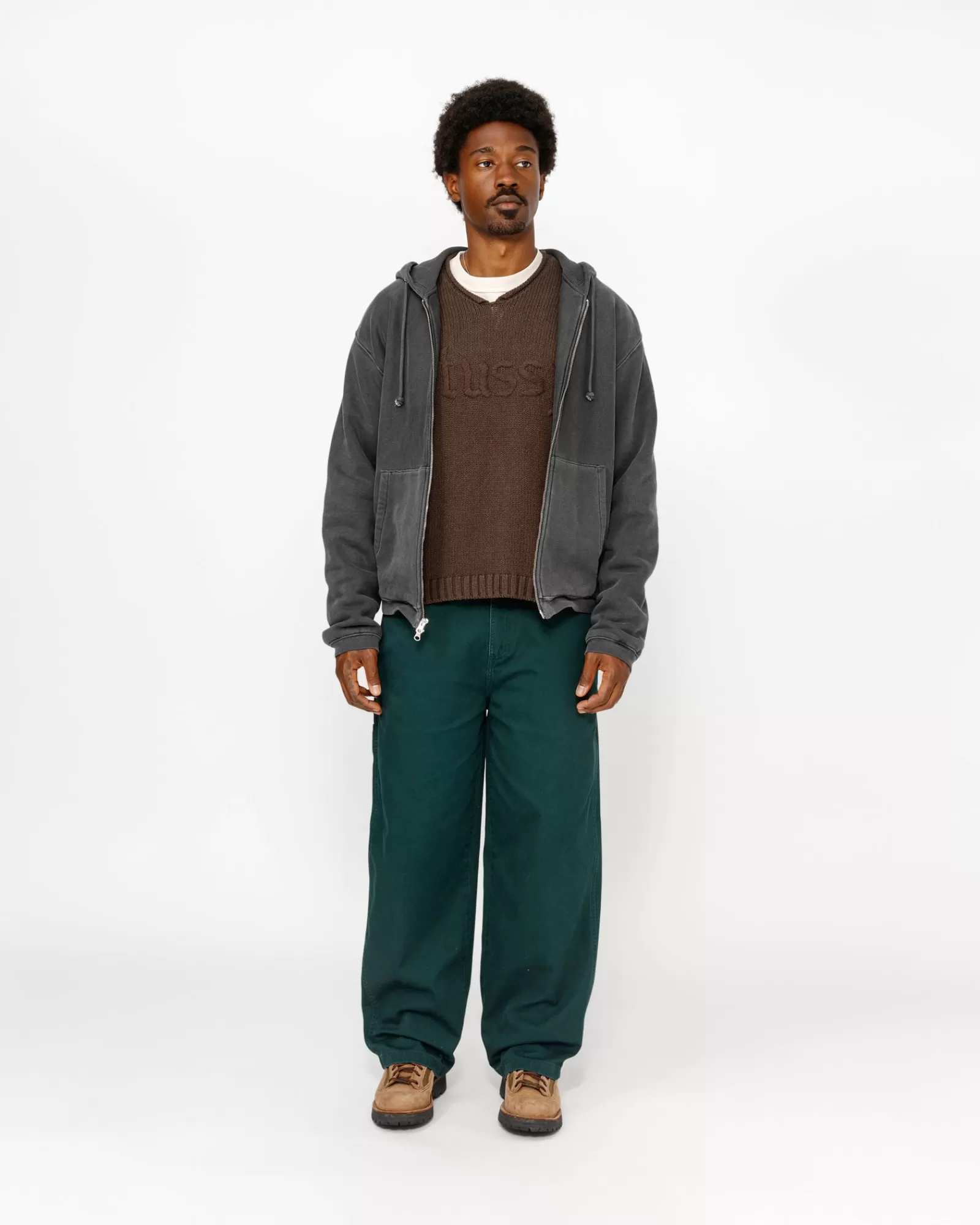 Hosen*Stüssy CHINO WORK PANT Spruce