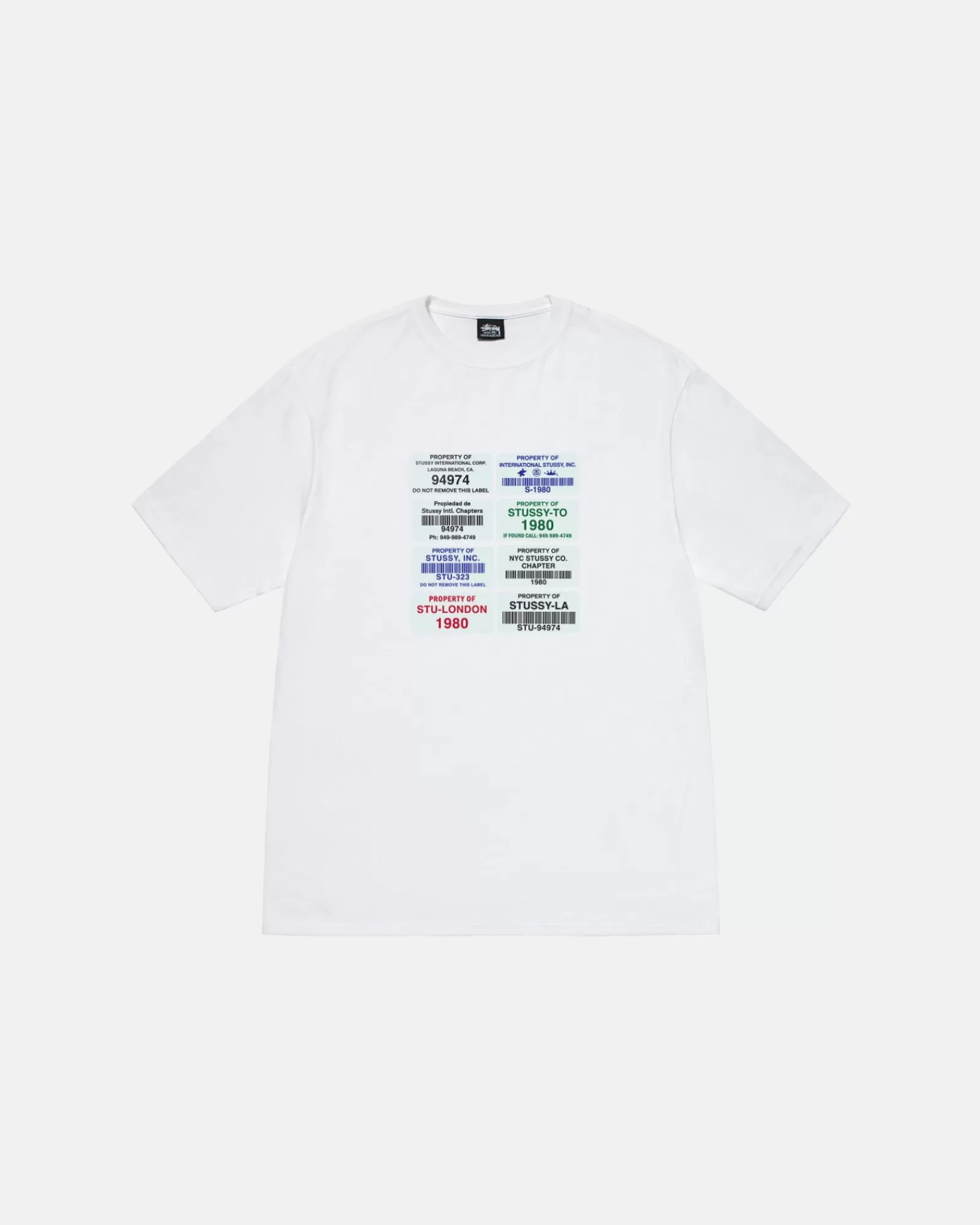 T-Shirts*Stüssy CODES TEE White