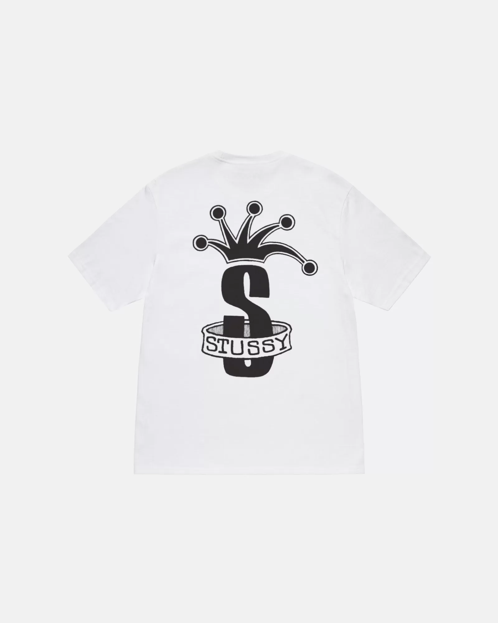 T-Shirts*Stüssy CROWN BAND T-SHIRT White