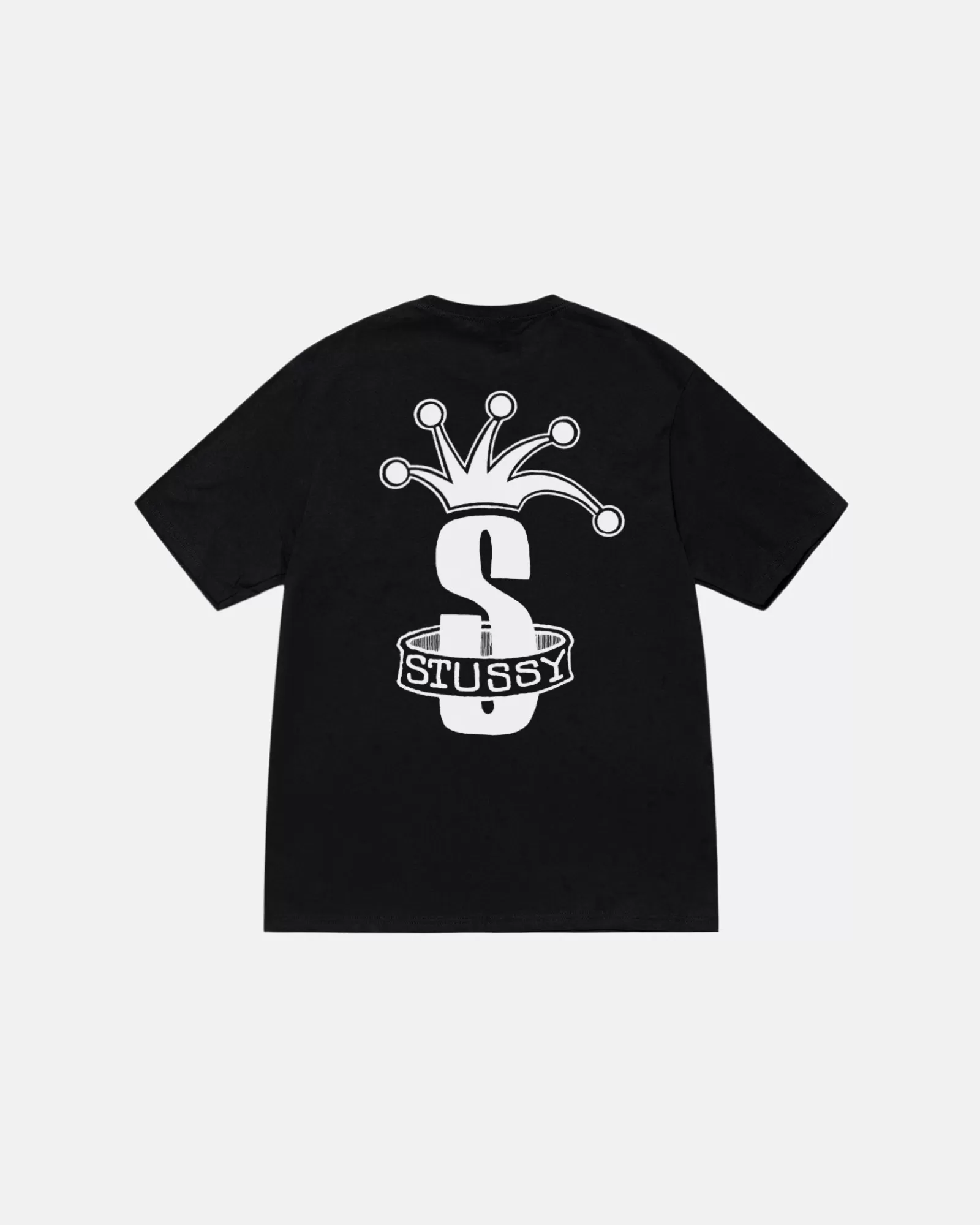 T-Shirts*Stüssy CROWN BAND T-SHIRT Black