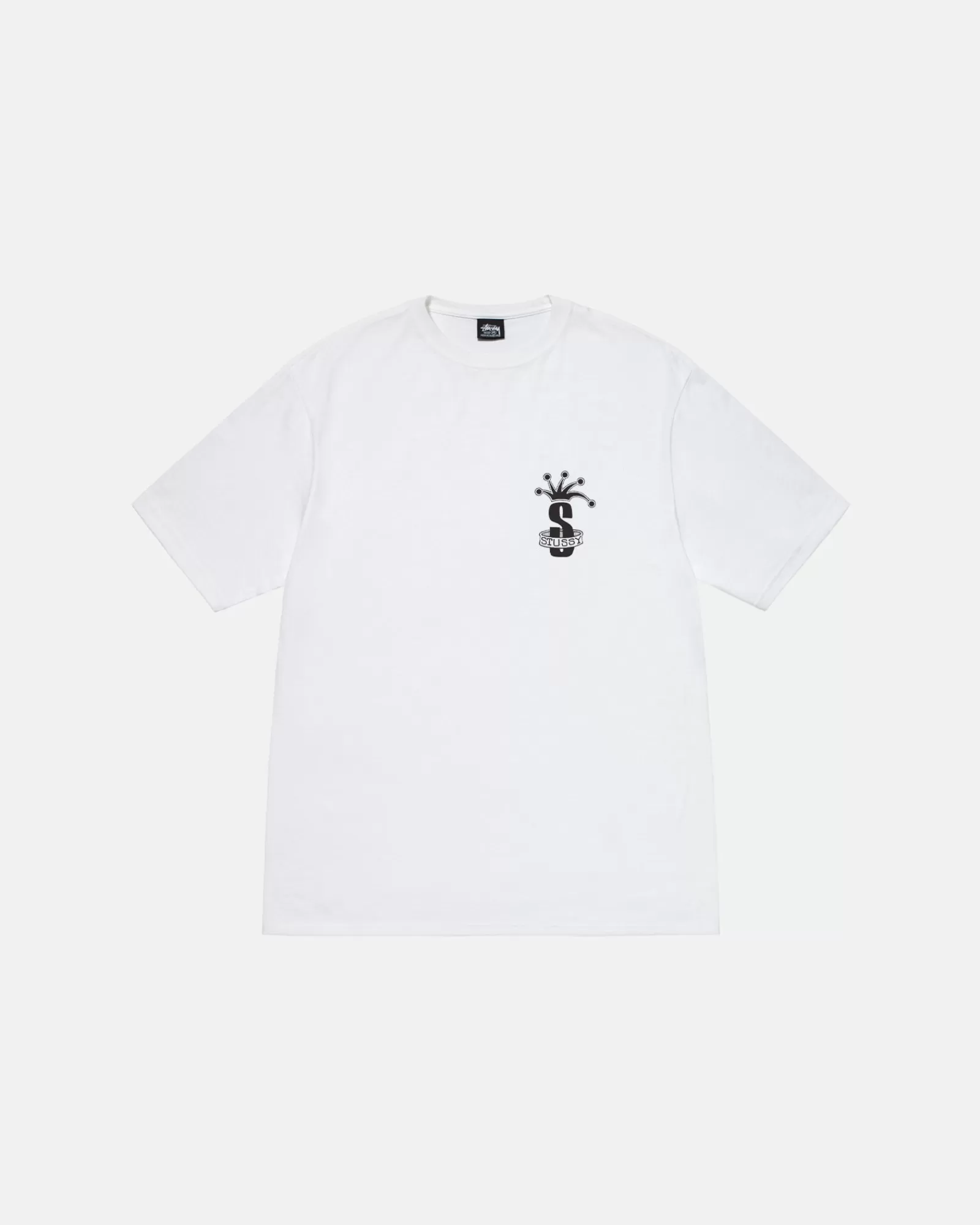 T-Shirts*Stüssy CROWN BAND T-SHIRT White