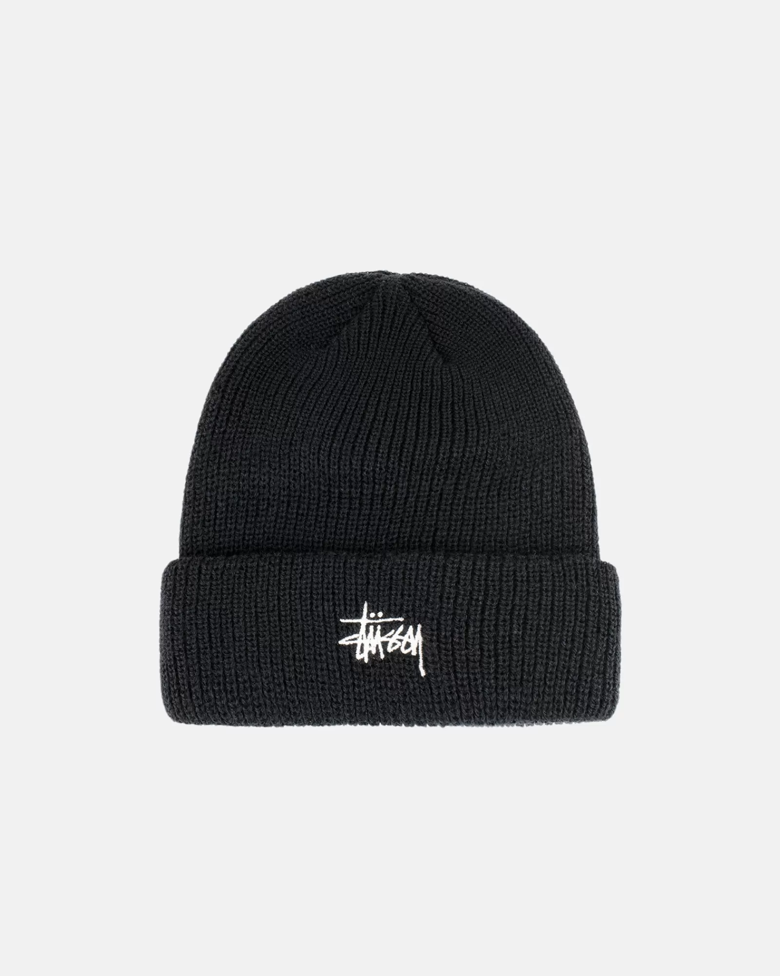 Mützen & Hüte*Stüssy CUFF BEANIE BASIC Black