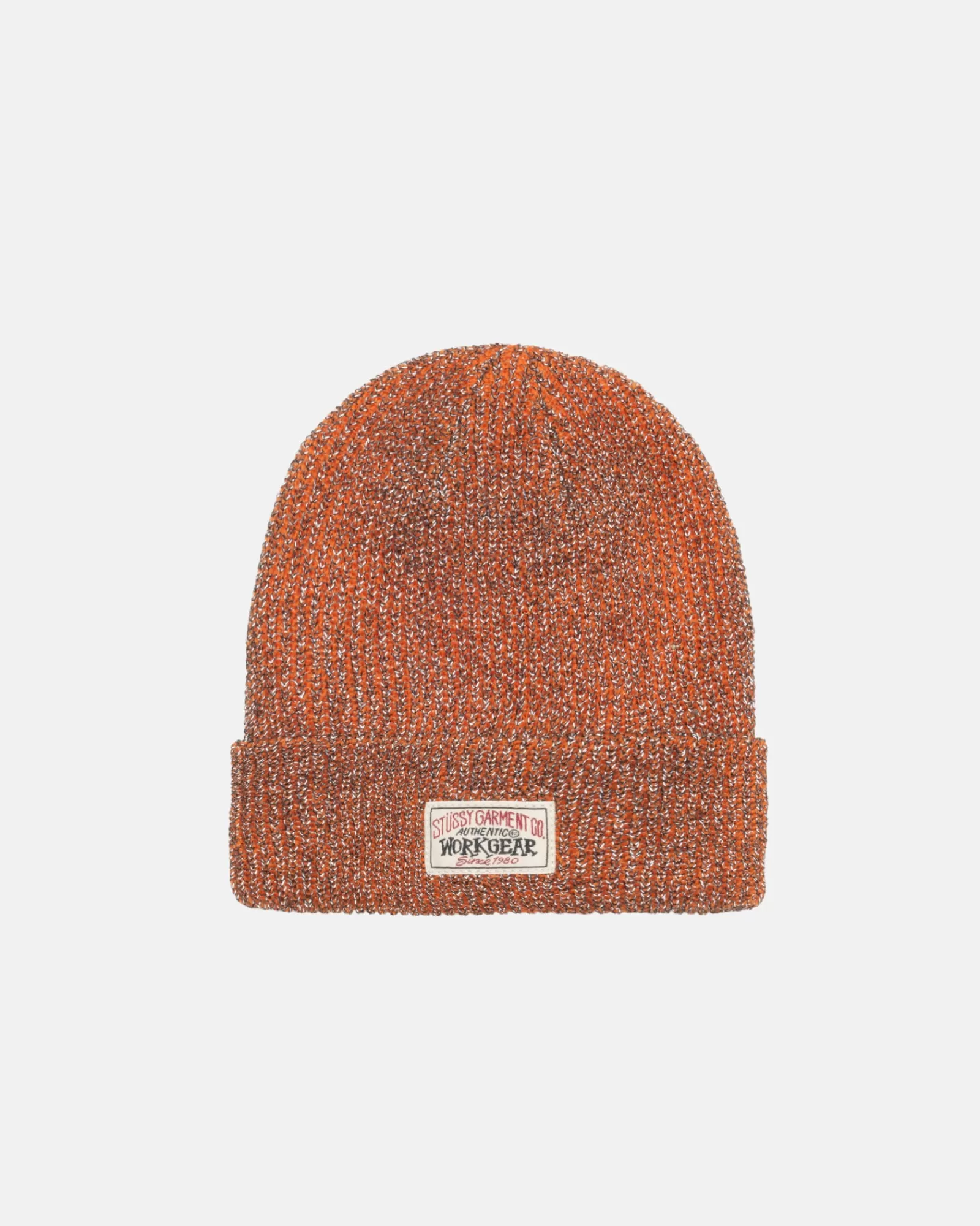 Mützen & Hüte*Stüssy CUFF BEANIE REFLEKTIERENDES GARN Orange