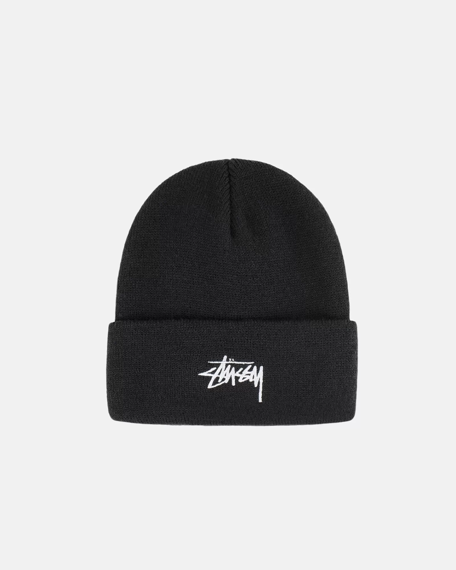 Mützen & Hüte*Stüssy CUFF BEANIE STOCK Black