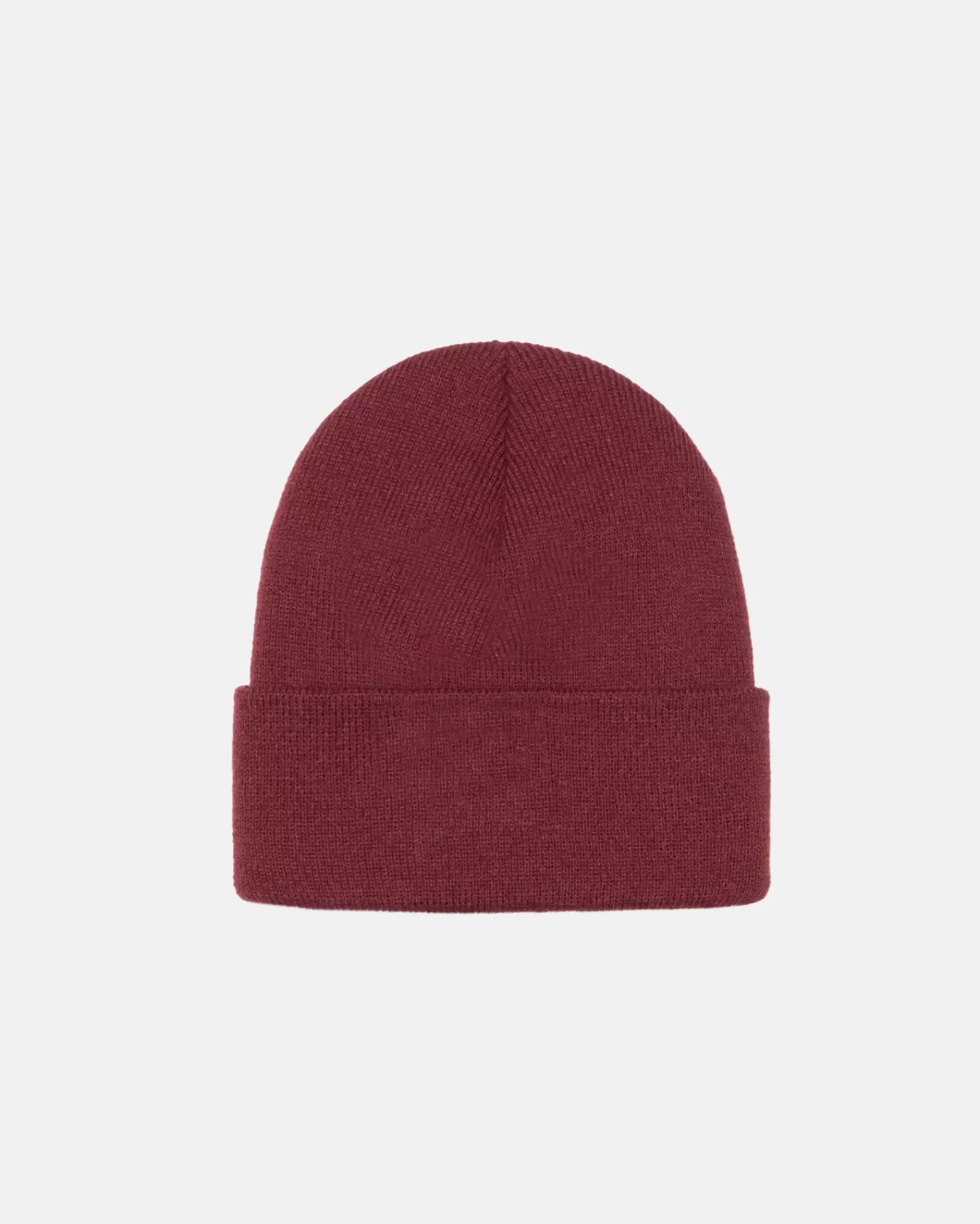 Mützen & Hüte*Stüssy CUFF BEANIE STOCK Syrah