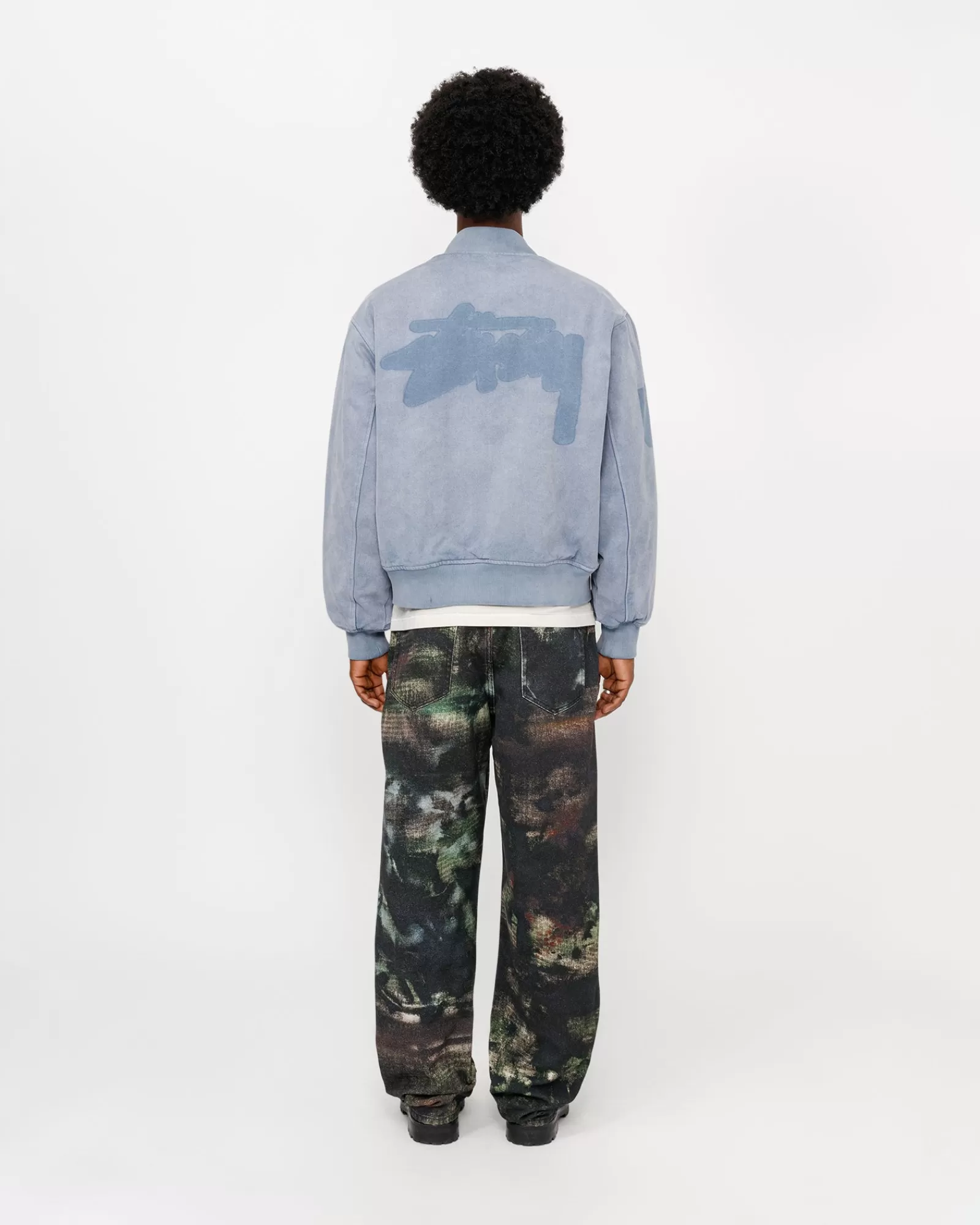 Hosen | Denim*Stüssy GROSSE OL' JEAN STENPAT CAMO Fortine