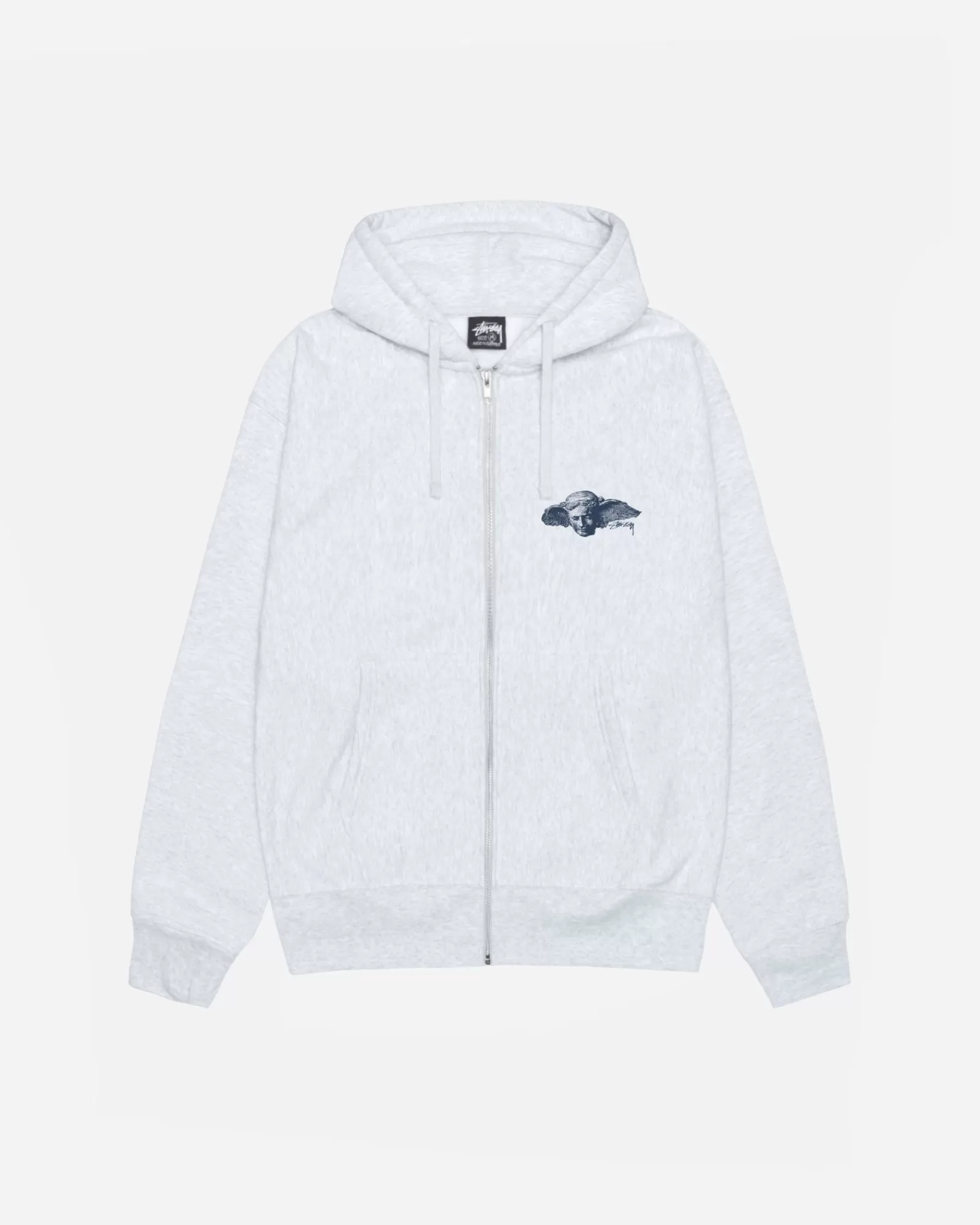 Hoodies*Stüssy HYPNOS ZIP HOODIE Ash Heather