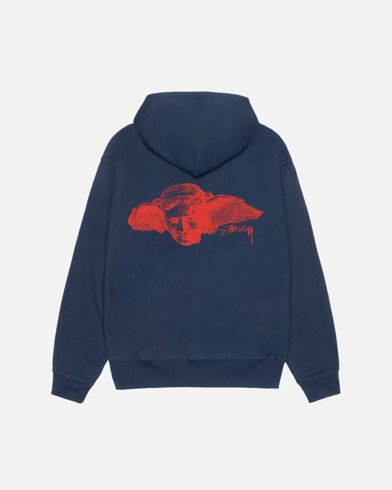 Hoodies*Stüssy HYPNOS ZIP HOODIE Navy